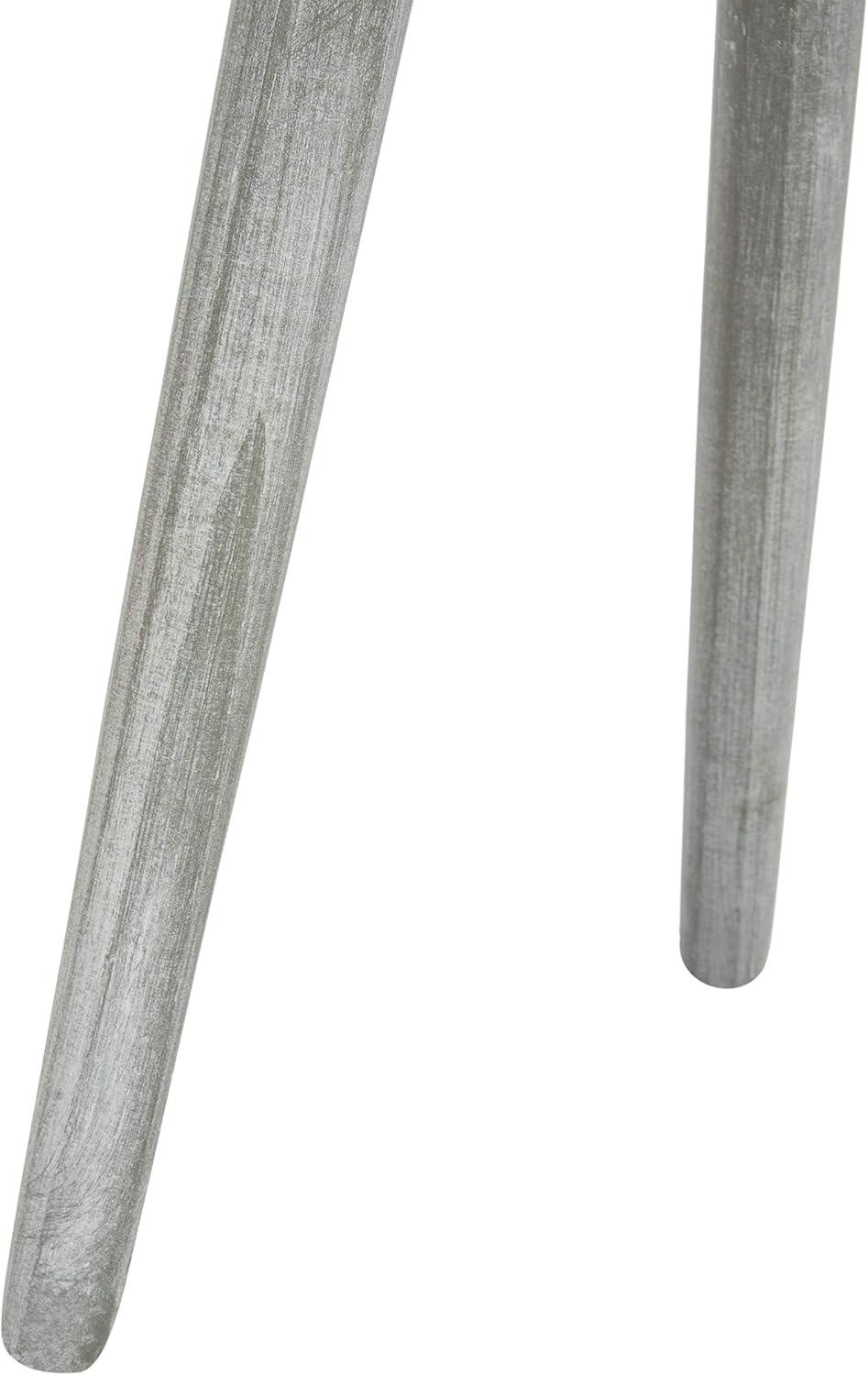Orion Round Accent Table - ACC5700C - Slate/Grey - Safavieh