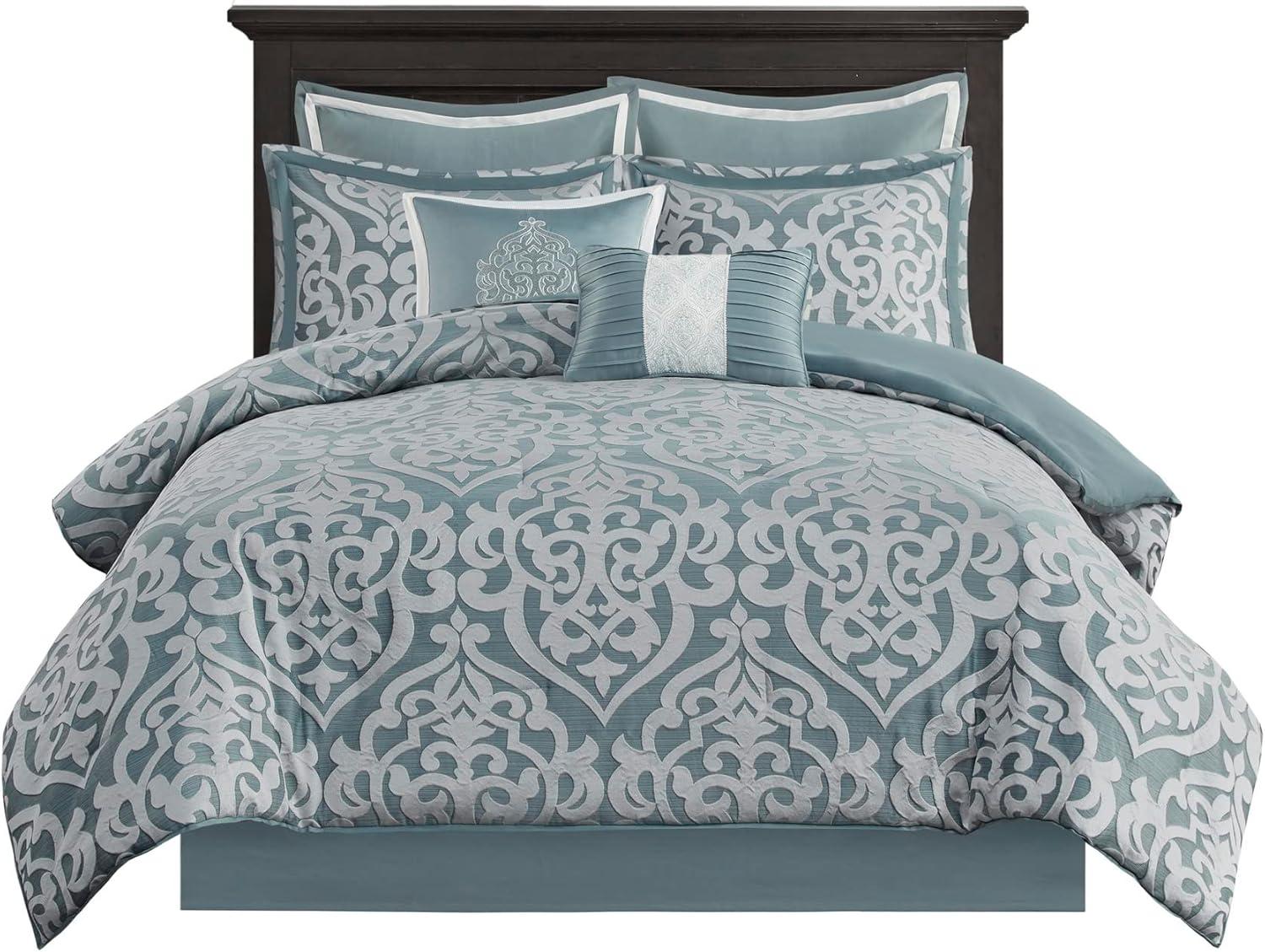 Odette Jacquard 8 Piece Comforter Set