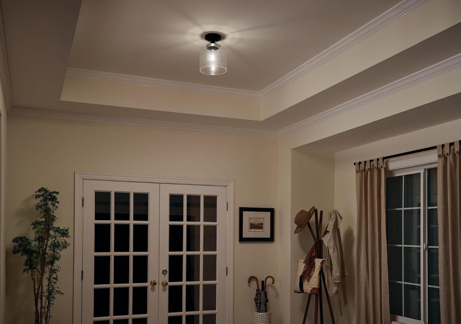 Winslow Glass Semi Flush Mount