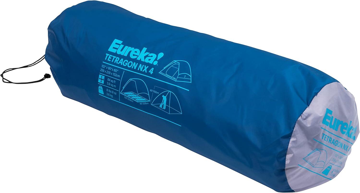 Eureka! Tetragon NX 3-Season Family and Car Camping Tent (4 Person)