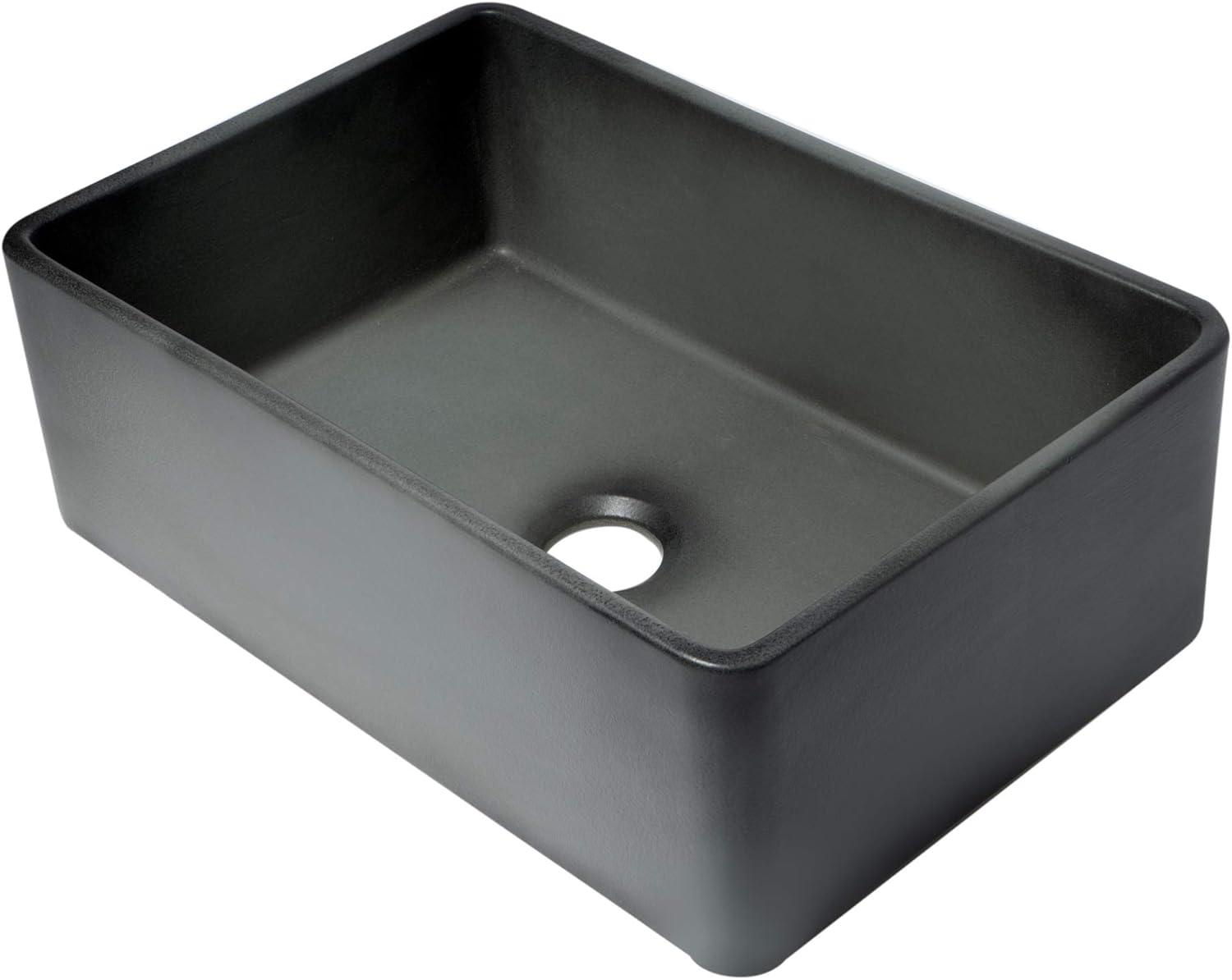 29.75'' L Farmhouse / Apron Single Bowl Fireclay Kitchen Sink