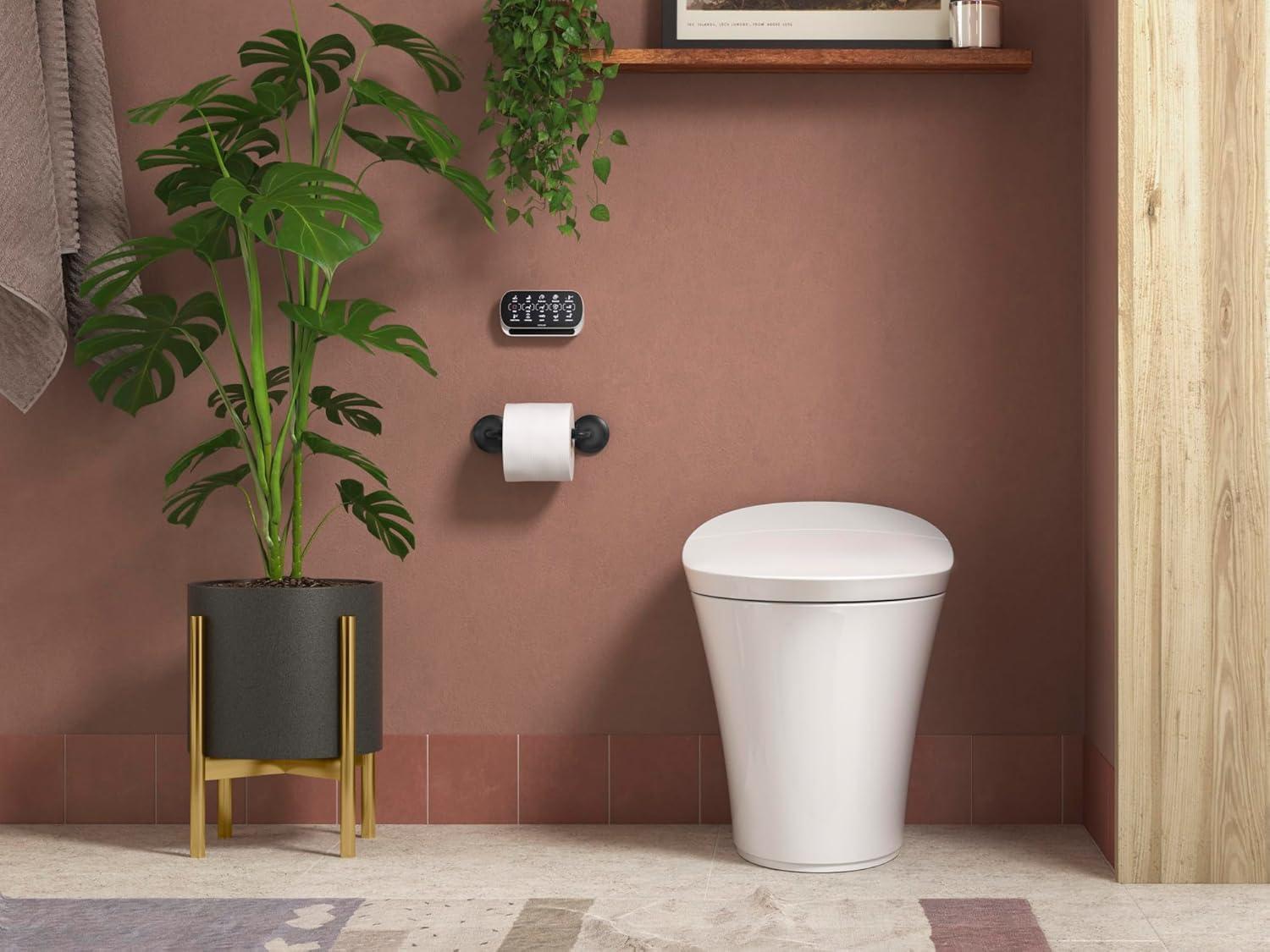 Purist® Pivoting Toilet Paper Holder, Wall-Mount Bathroom Toilet Paper Holder