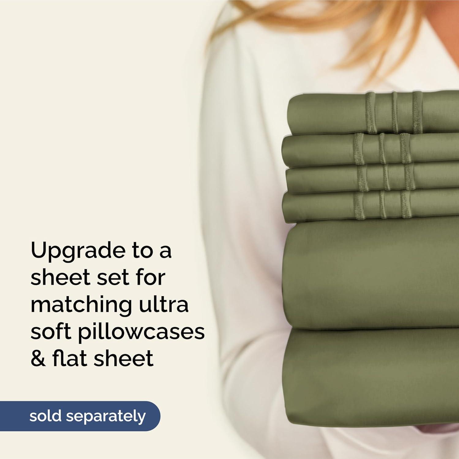 Microfiber Fitted Sheet 18" - 24" Inch Extra Deep Pocket - CGK Linens