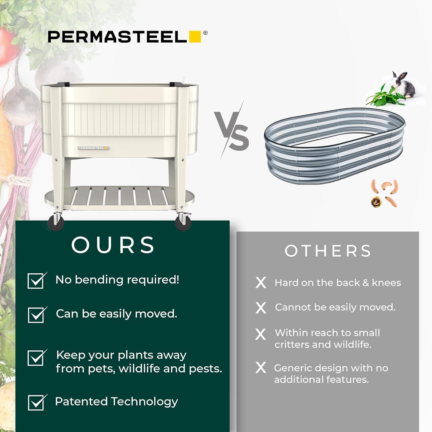 Permasteel Elevated Garden Bed with EnGrow TrueSoil Technology