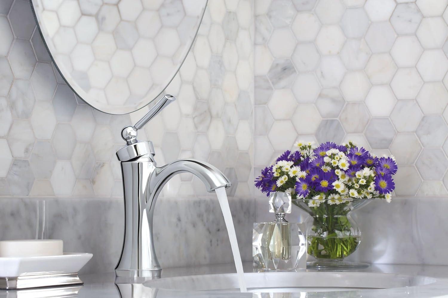 Wynford Single Hole Bathroom Faucet with Drain Assembly