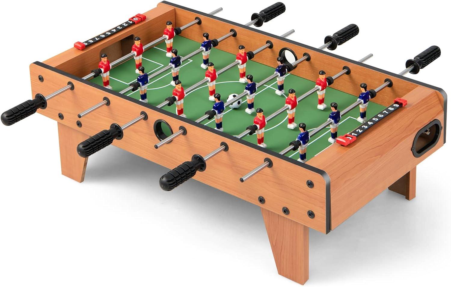 Costway 27'' Foosball Table Competition Game Room Soccer football Sports Indoor w/ Legs