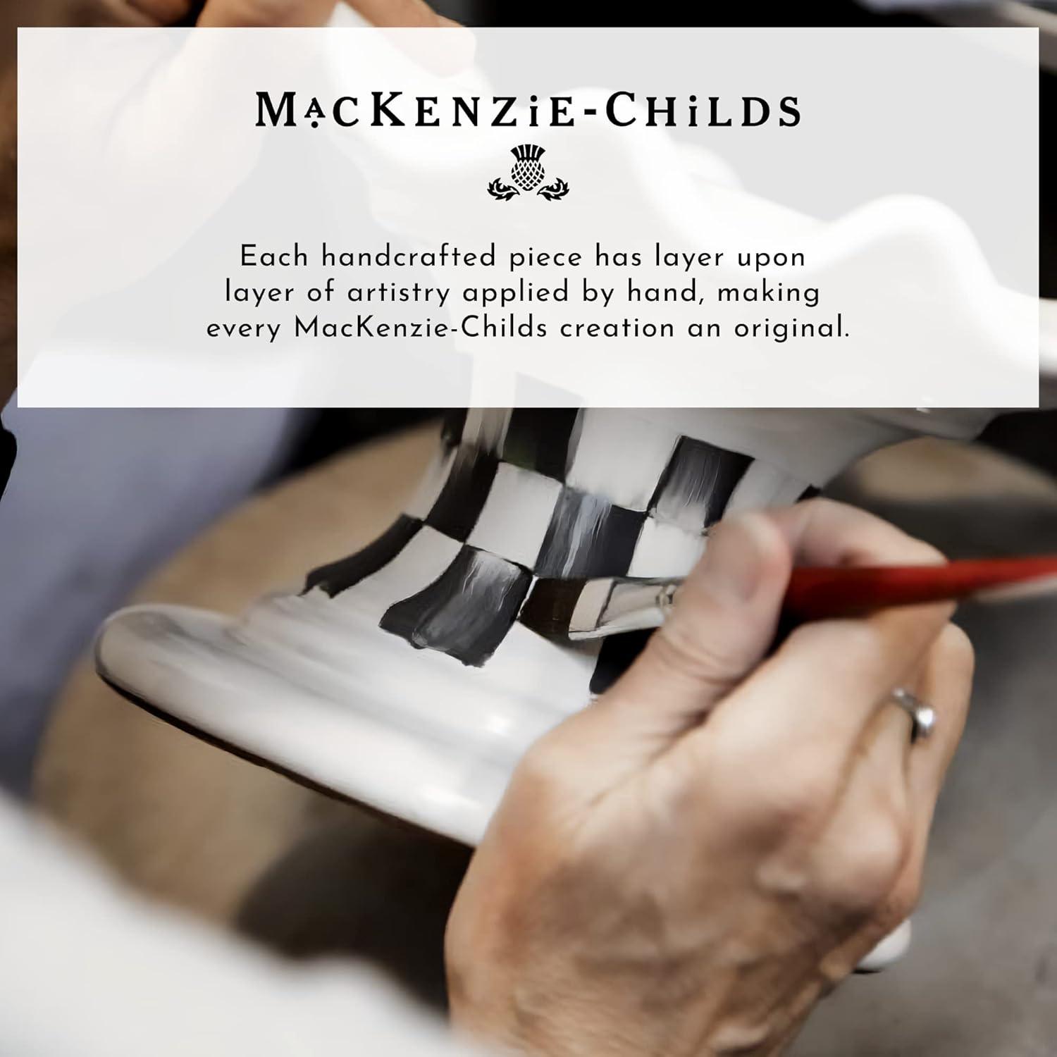 MacKenzie-Childs Courtly Check® Pedestal Platter
