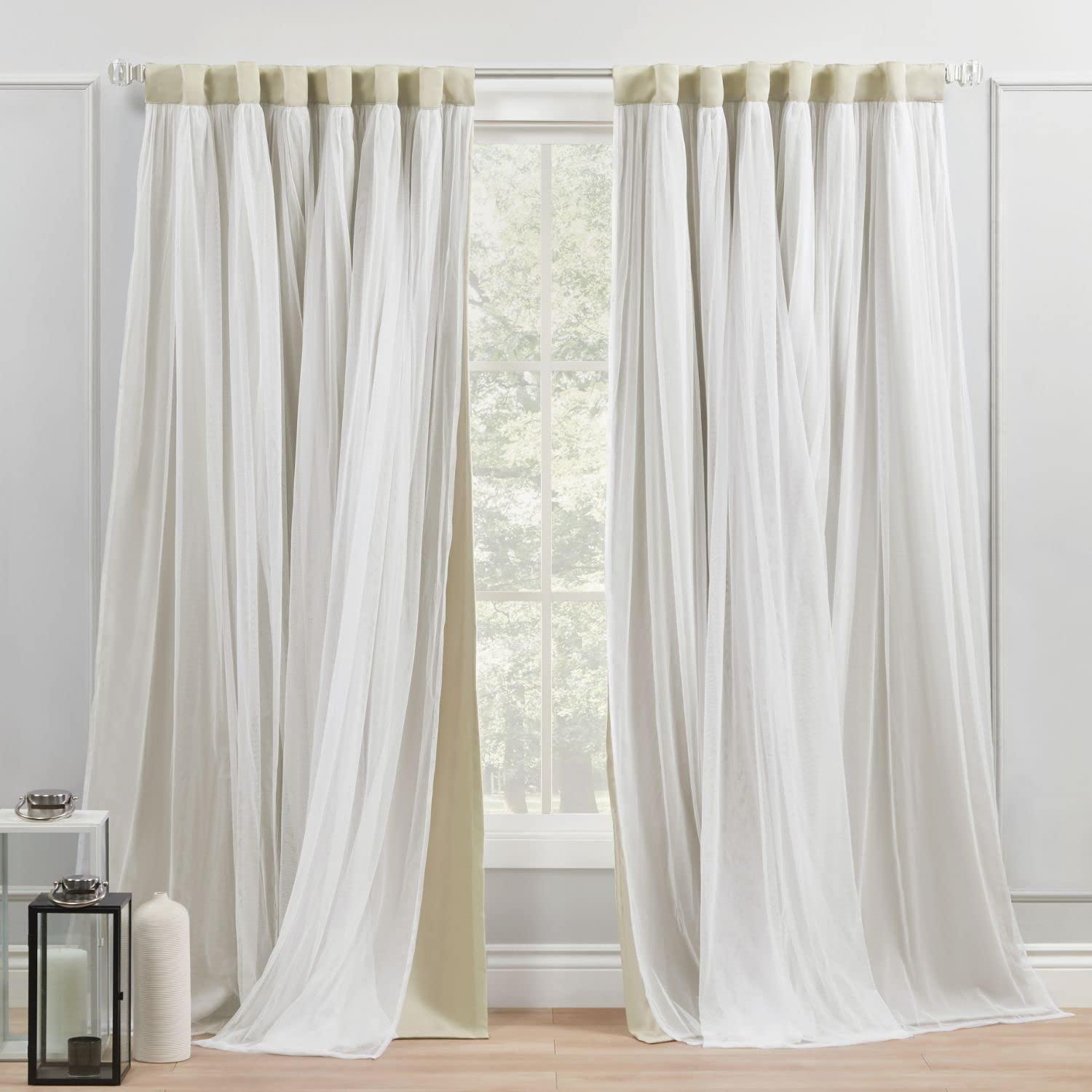 Amalgamated Textiles Polyester Curtain Pair