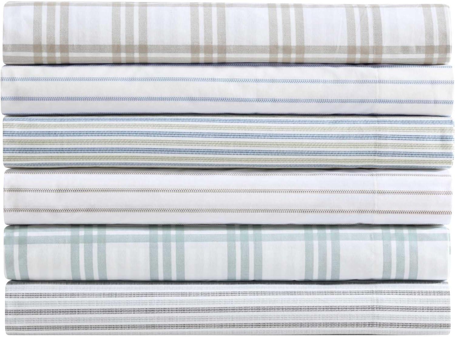 Eddie Bauer 100% Cotton Percale Sheet Set