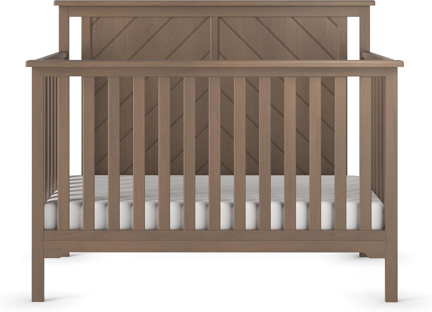 Child Craft Forever Eclectic Hampton Flat Top 4-in-1 Convertible Crib