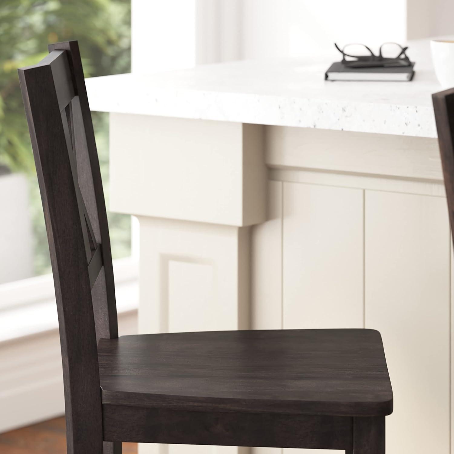Taylor & Logan Bakersville Solid Wood Counter Stool (Set of 2)