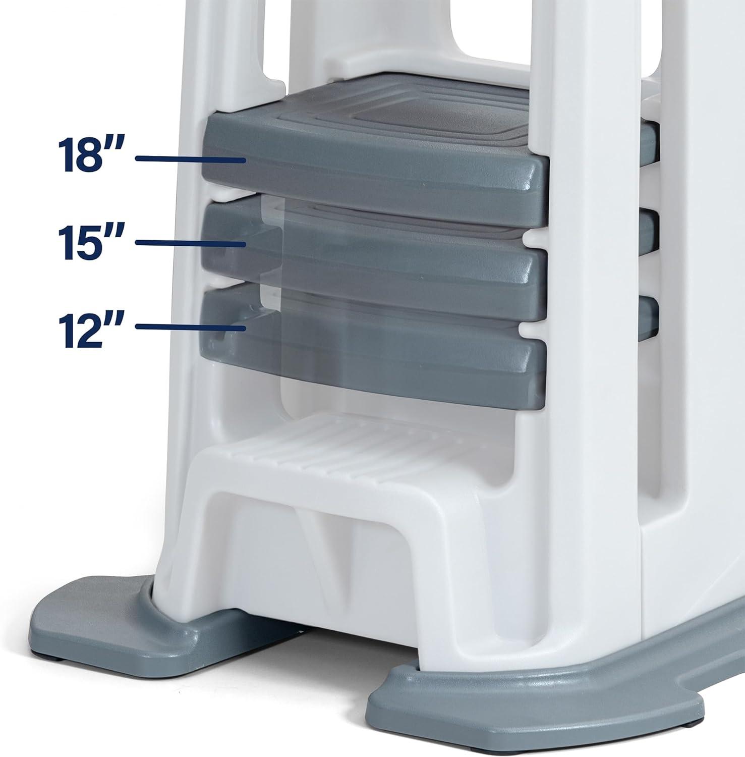 Toddler Tower Adjustable Stool - Simplay3