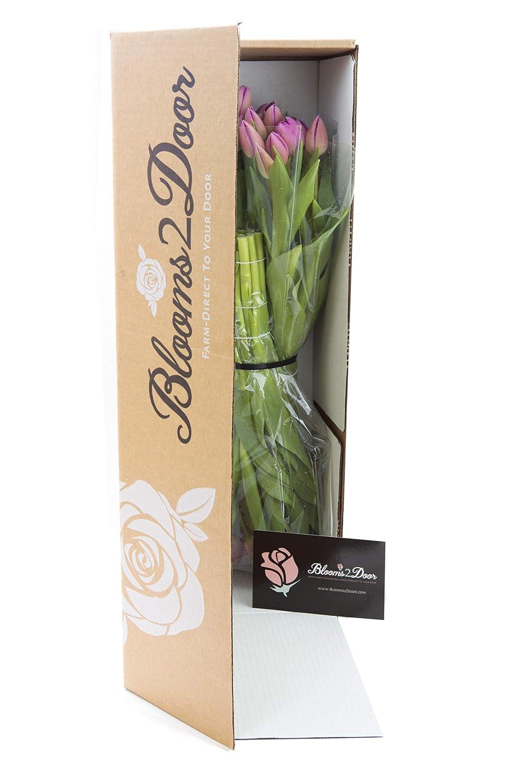 KaBloom : 20 Pink Tulip, Next-Day Delivery, Gift for Every Occasion