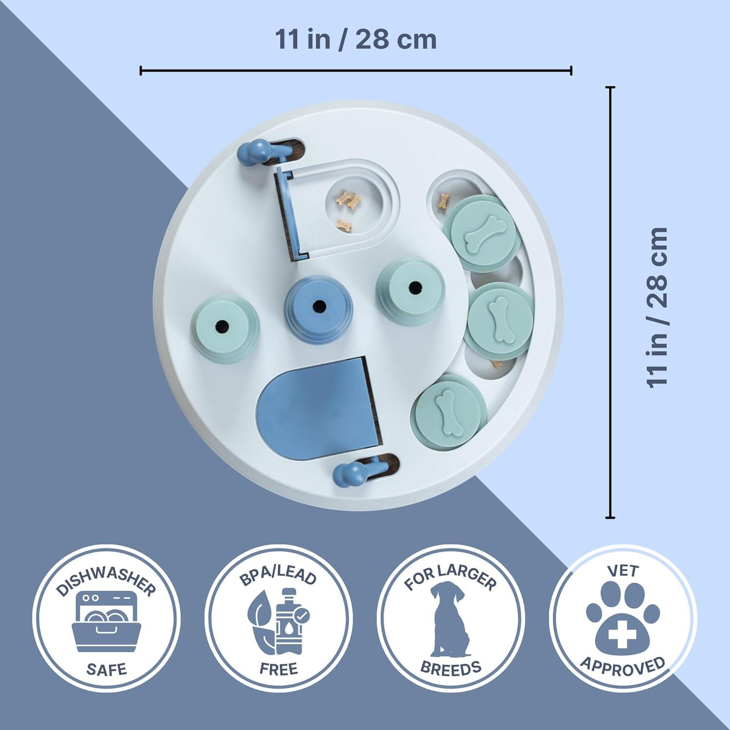 TRIXIE TRIXIE Dog Activity Flip Board XXL Level 2 Strategy Game, Intermediate Dog Puzzle Toy