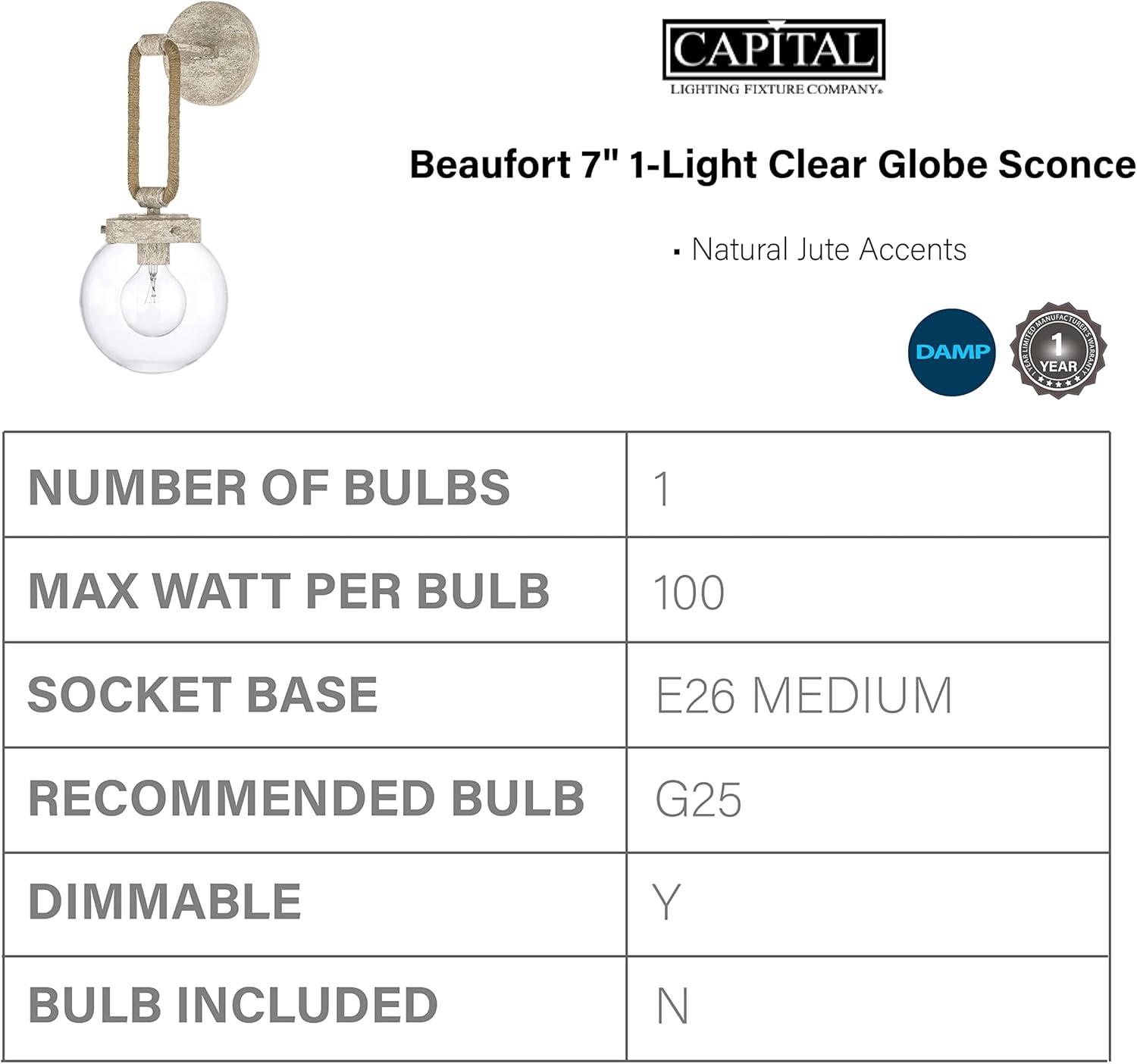 Beaufort Armed Sconce