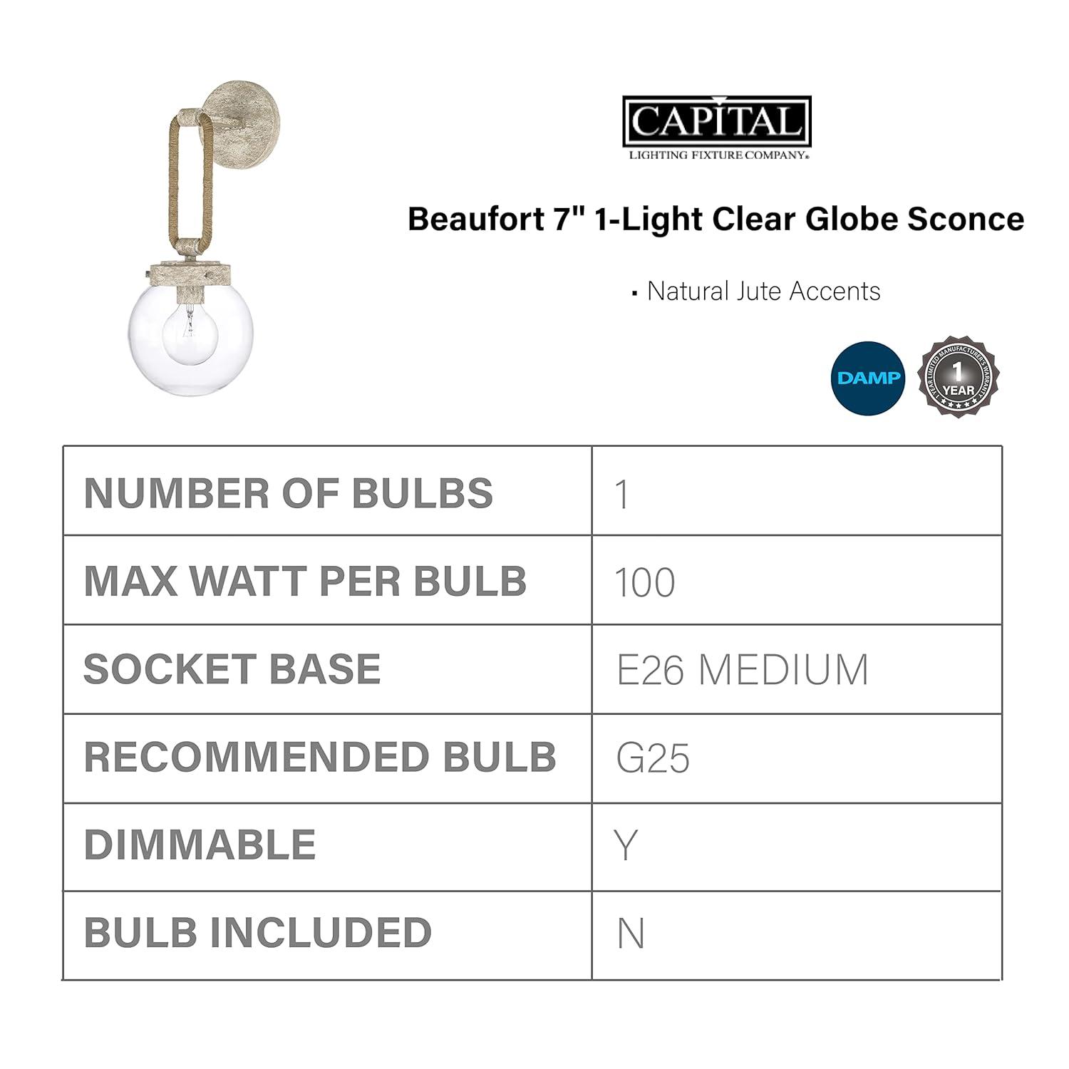 Beaufort Armed Sconce