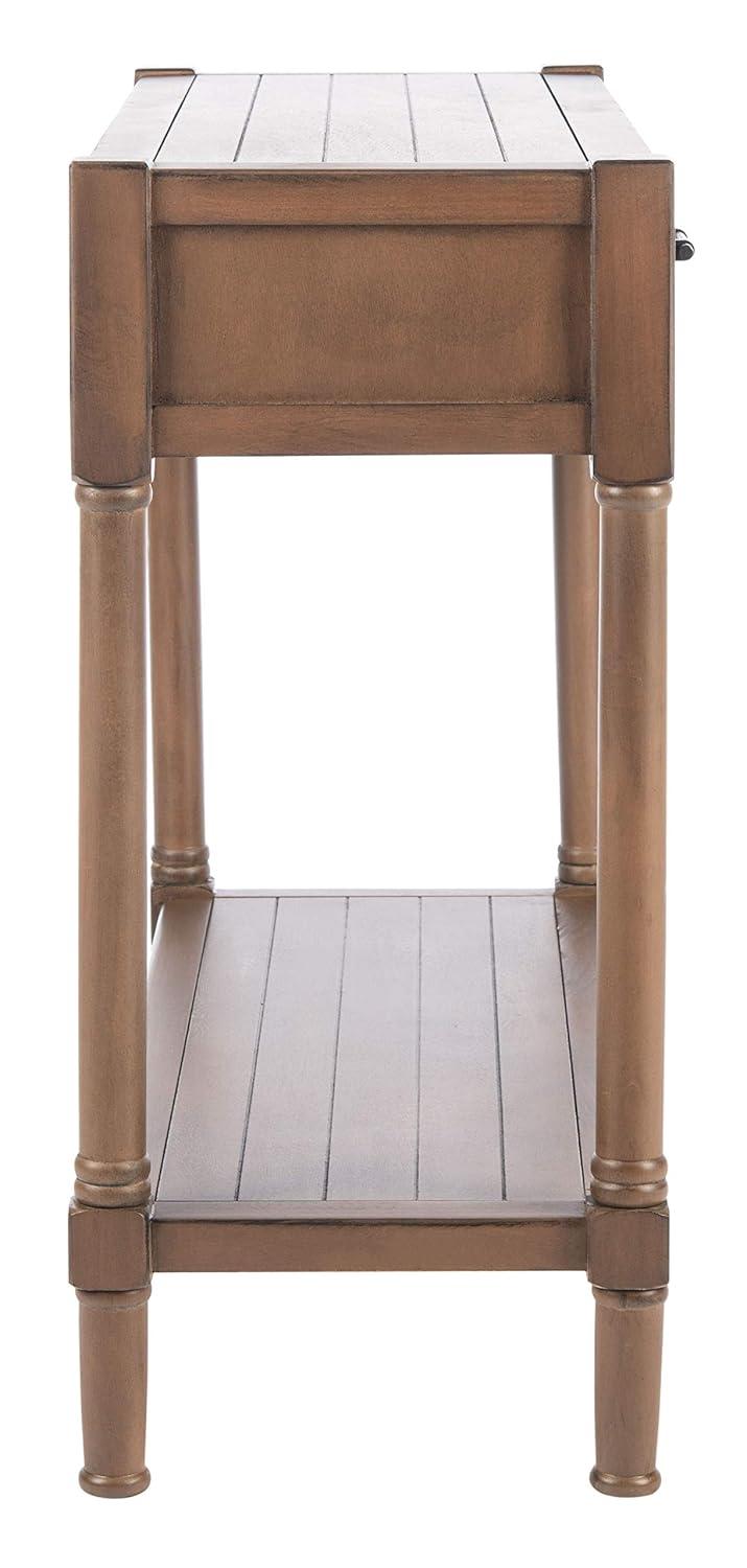 Filbert 2 Drawer Console Table - CNS5716C - Brown - Safavieh