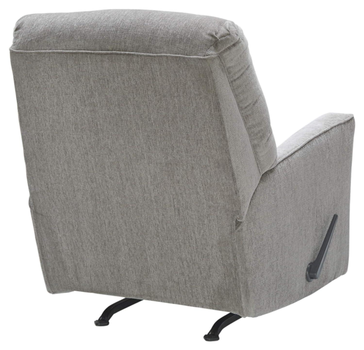 Signature Design by Ashley Altari Rocker Recliner in Alloy