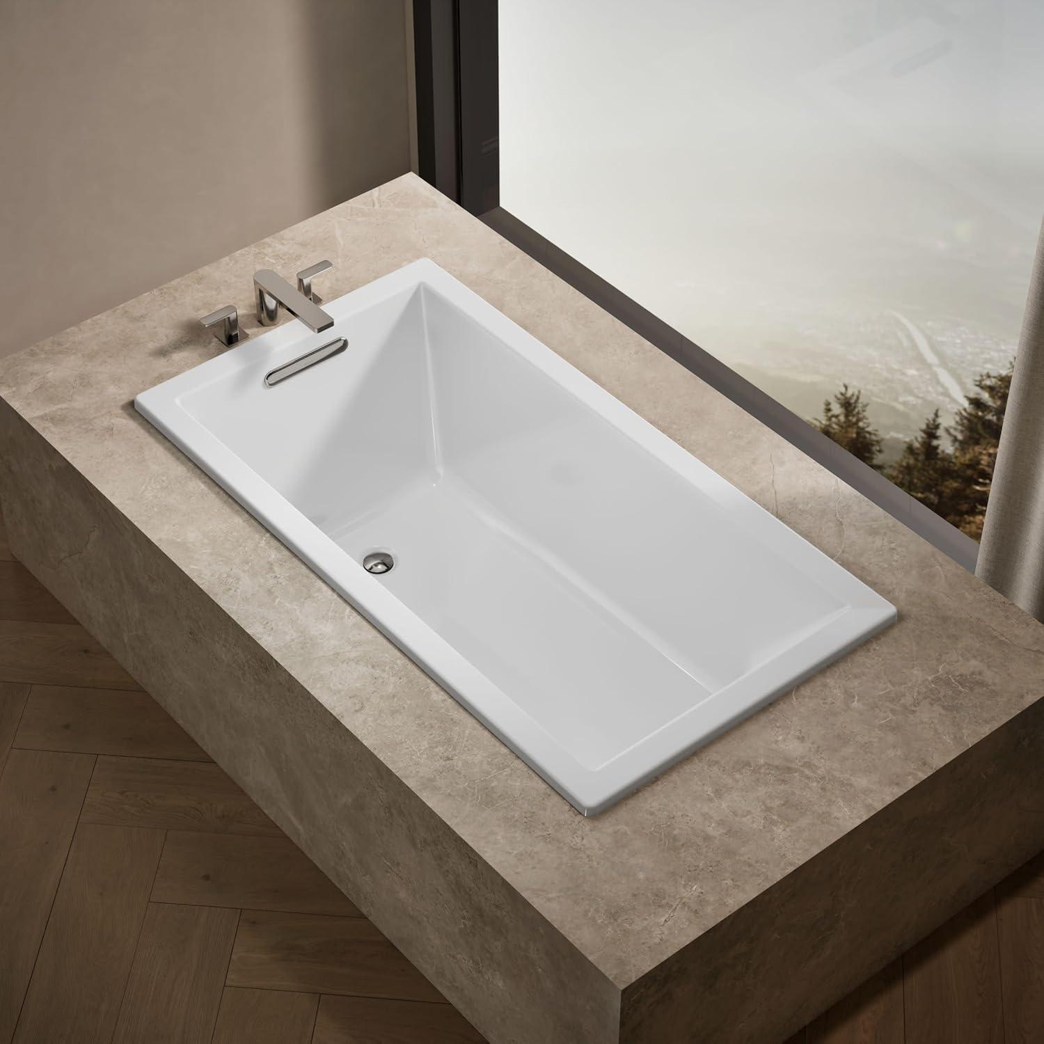Underscore 72" x 42" Soaking Bathtub