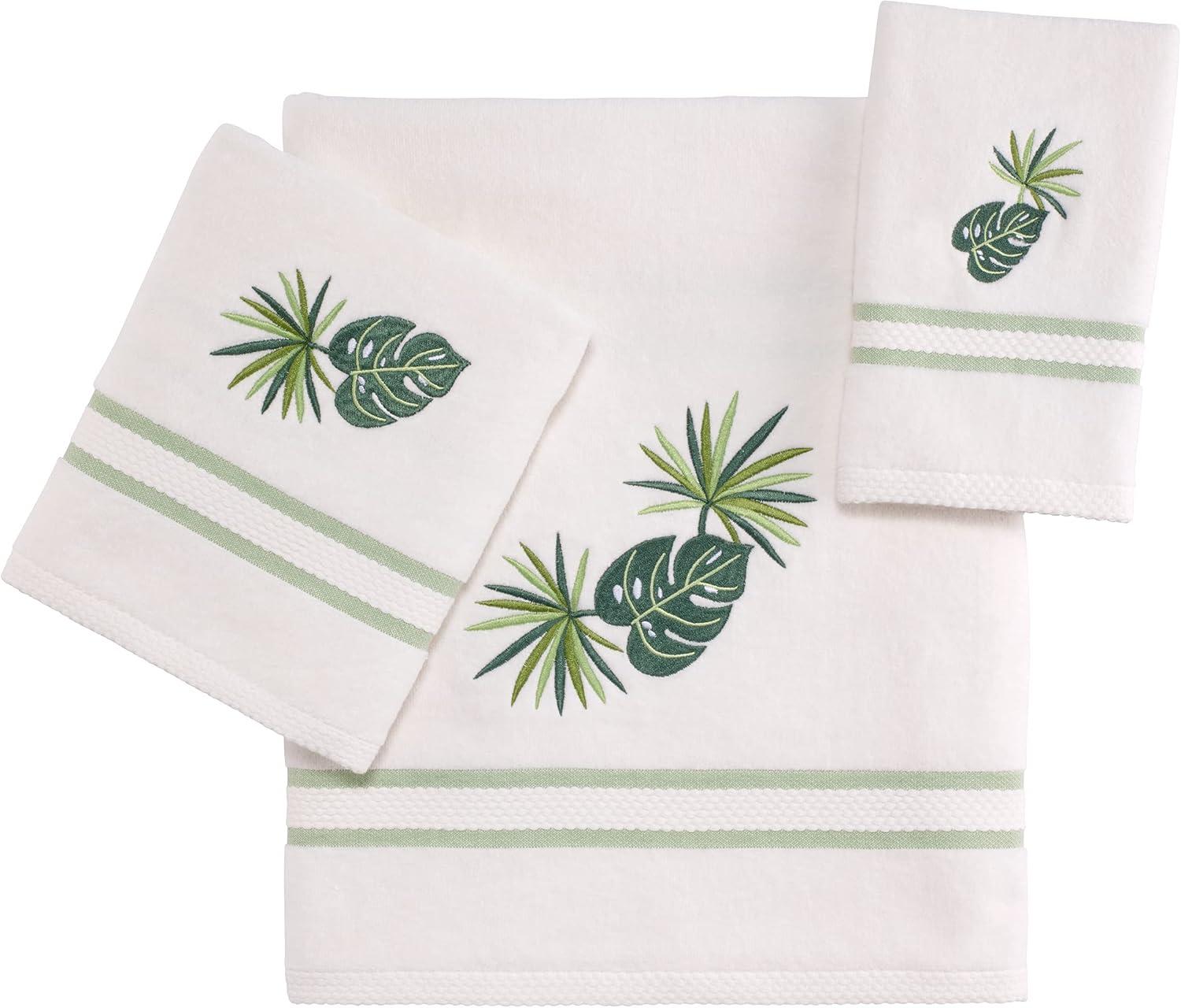 Avanti Linens Viva Palm 3-PieceTowel Set