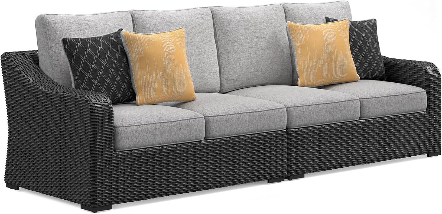 Signature Design by Ashley Casual Beachcroft Armless Chair with Cushion  Beige