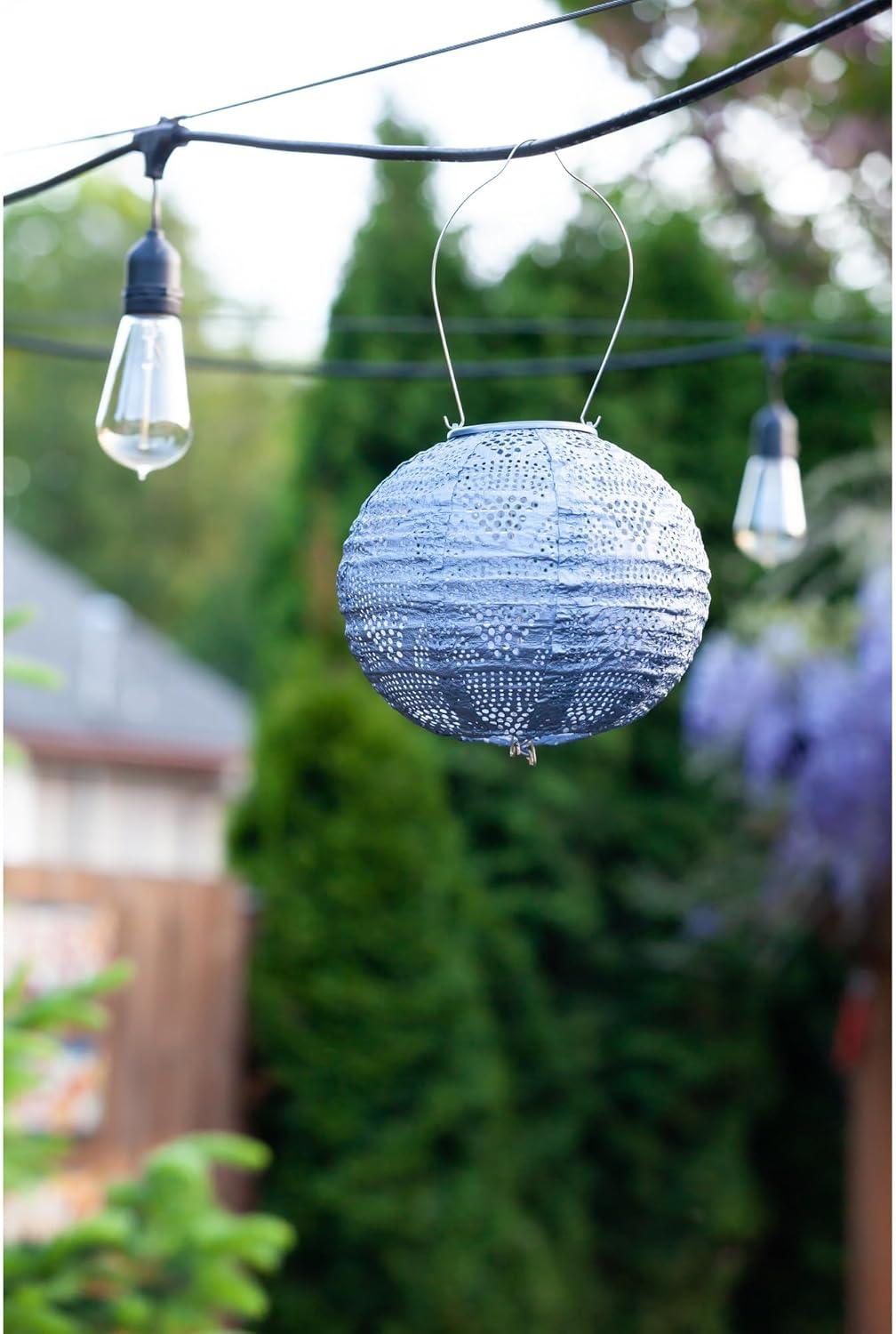 Boho Globe Solar Outdoor Lantern
