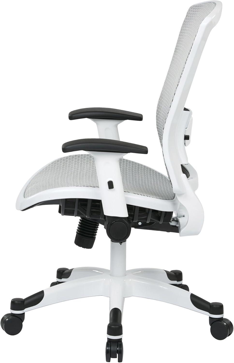 SPACE Seating White Frame Managers Chair