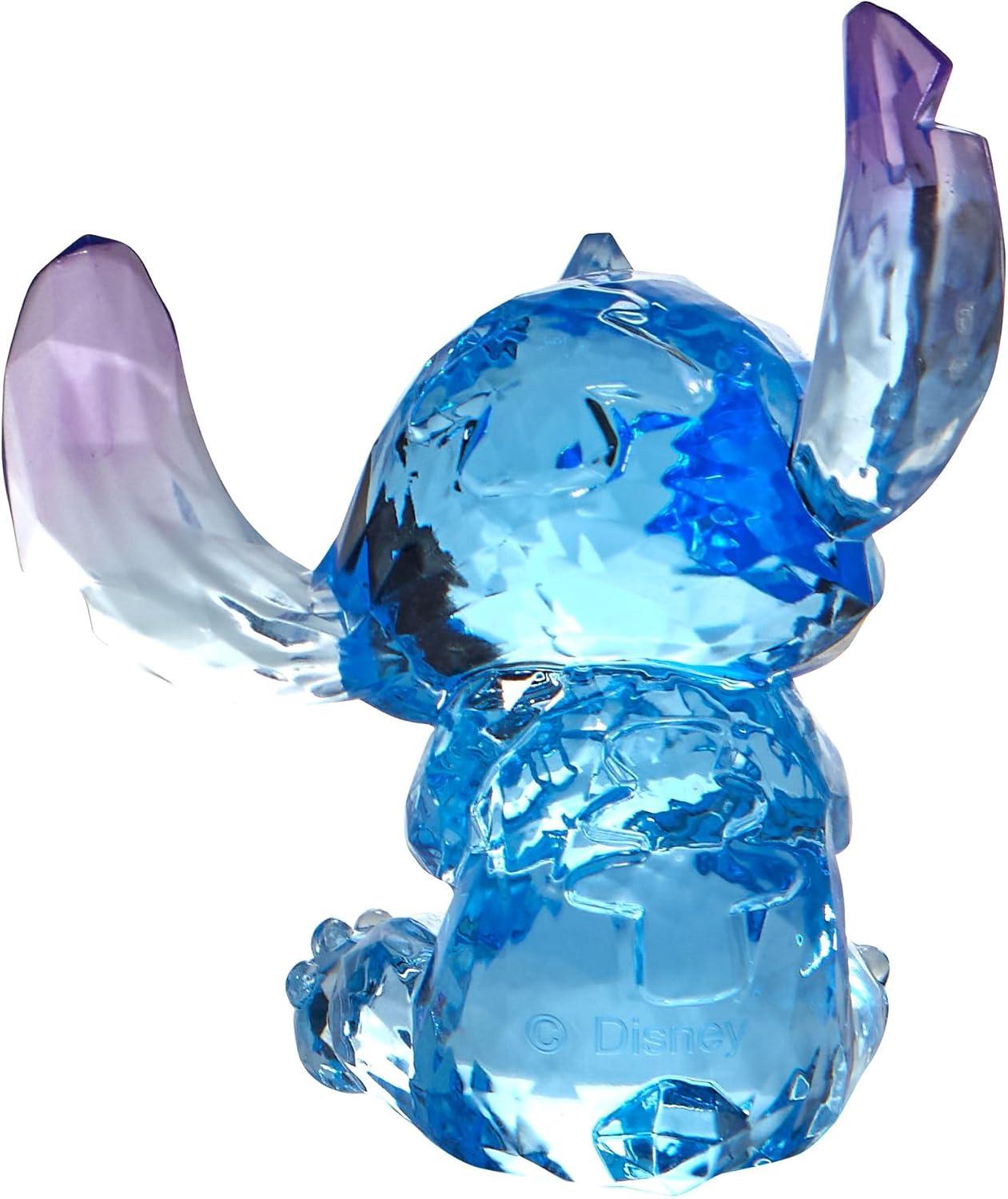 Figurine 3.25 In Stitch Acrylic Facet Collection Disney Show Case Collection Figurines