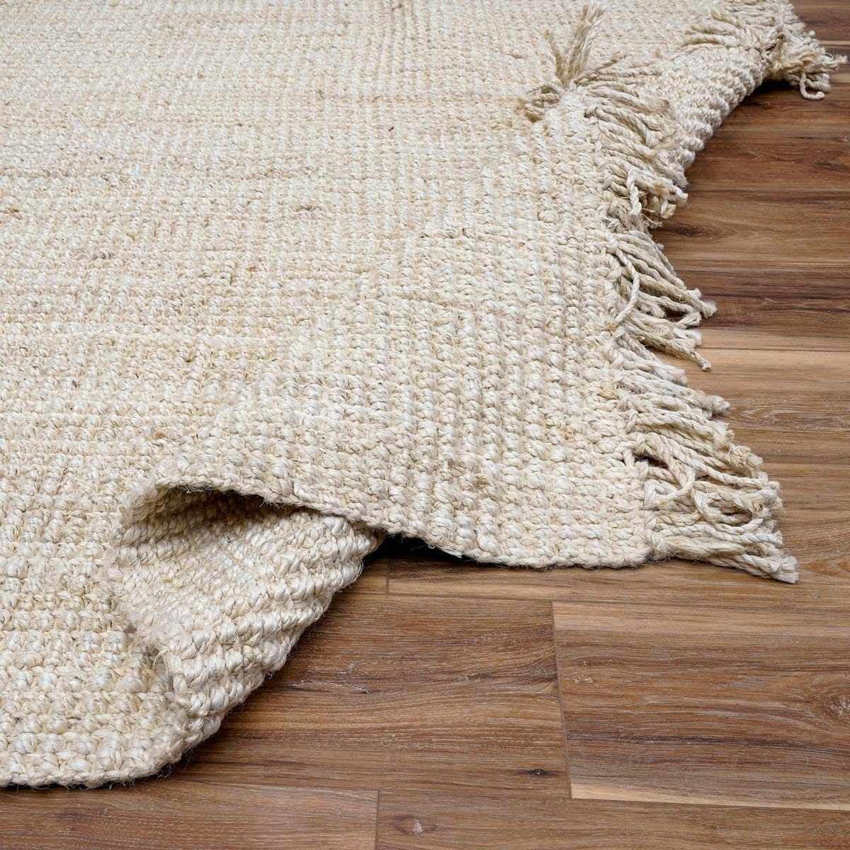 Moncton Handmade Jute/Sisal Beige Area Rug