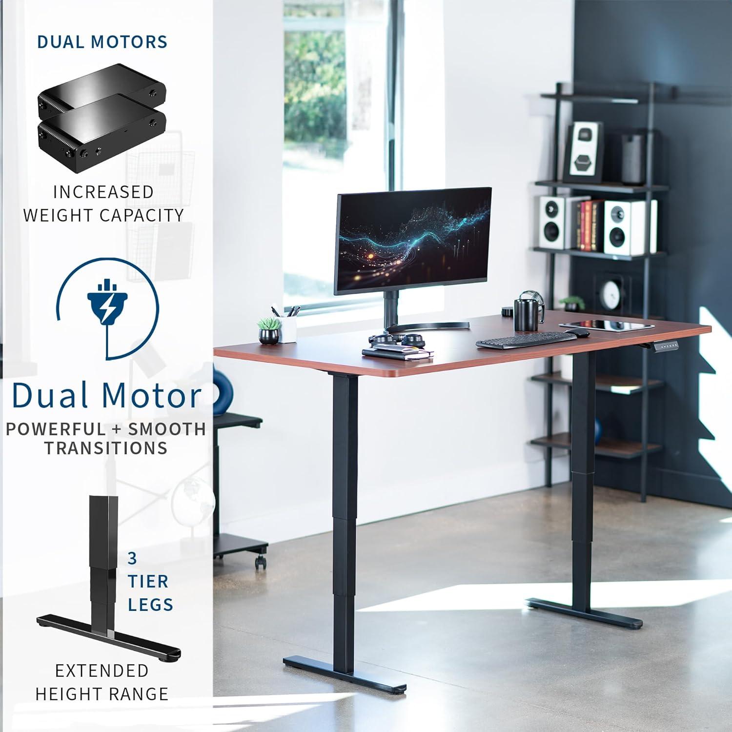 71" x 36" Electric Desk with Memory Controller DESK-KIT-2B7B-36 Series