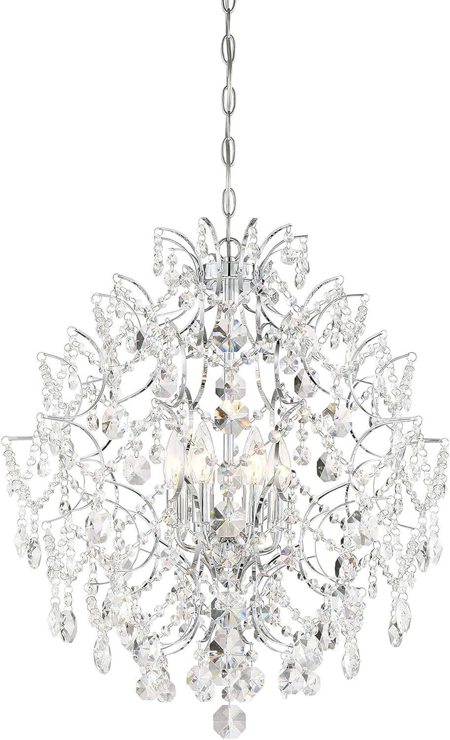 Minka Lavery Isabella's Crown 6 - Light Dimmable Globe Chandelier