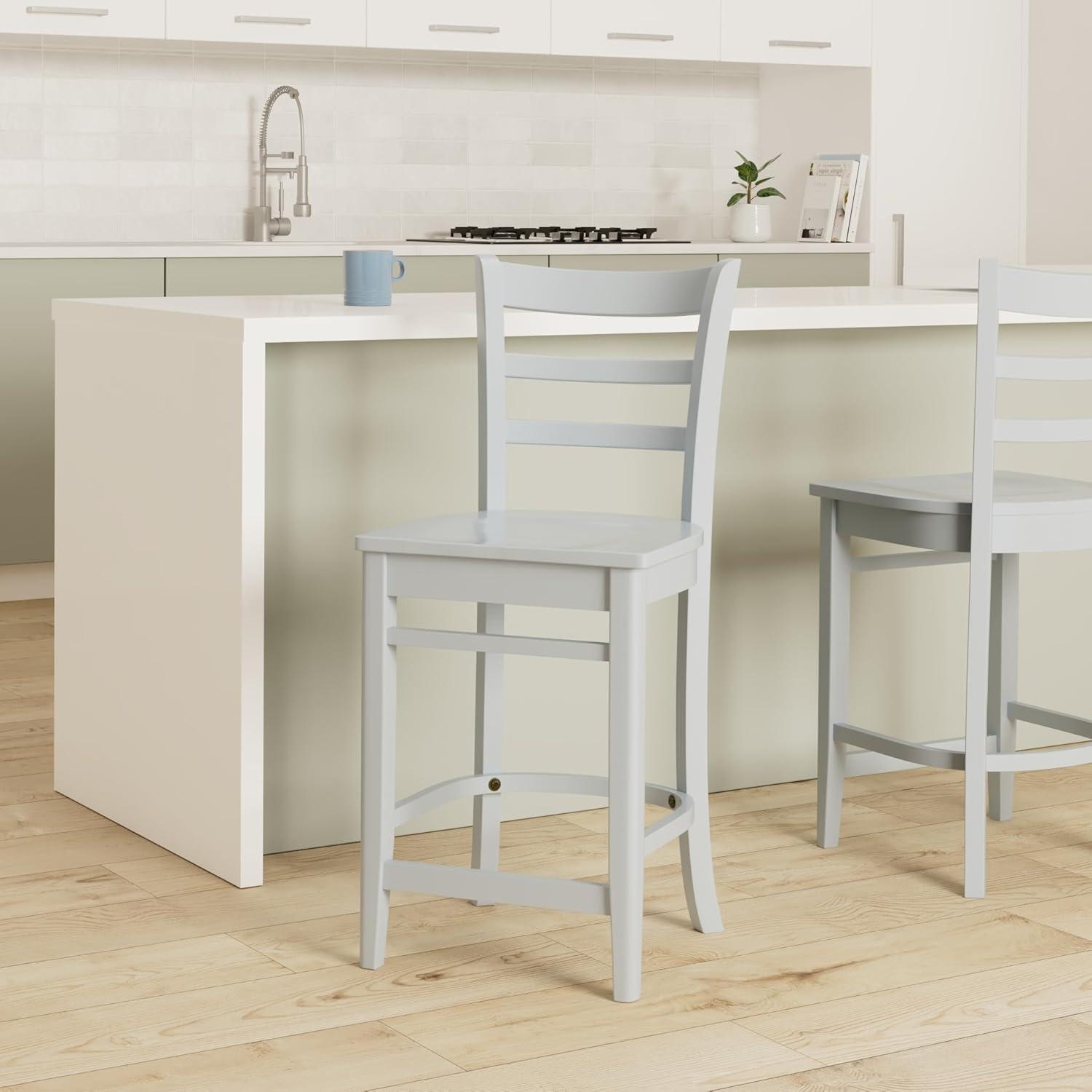 Emily Counter Height Barstool - International Concepts