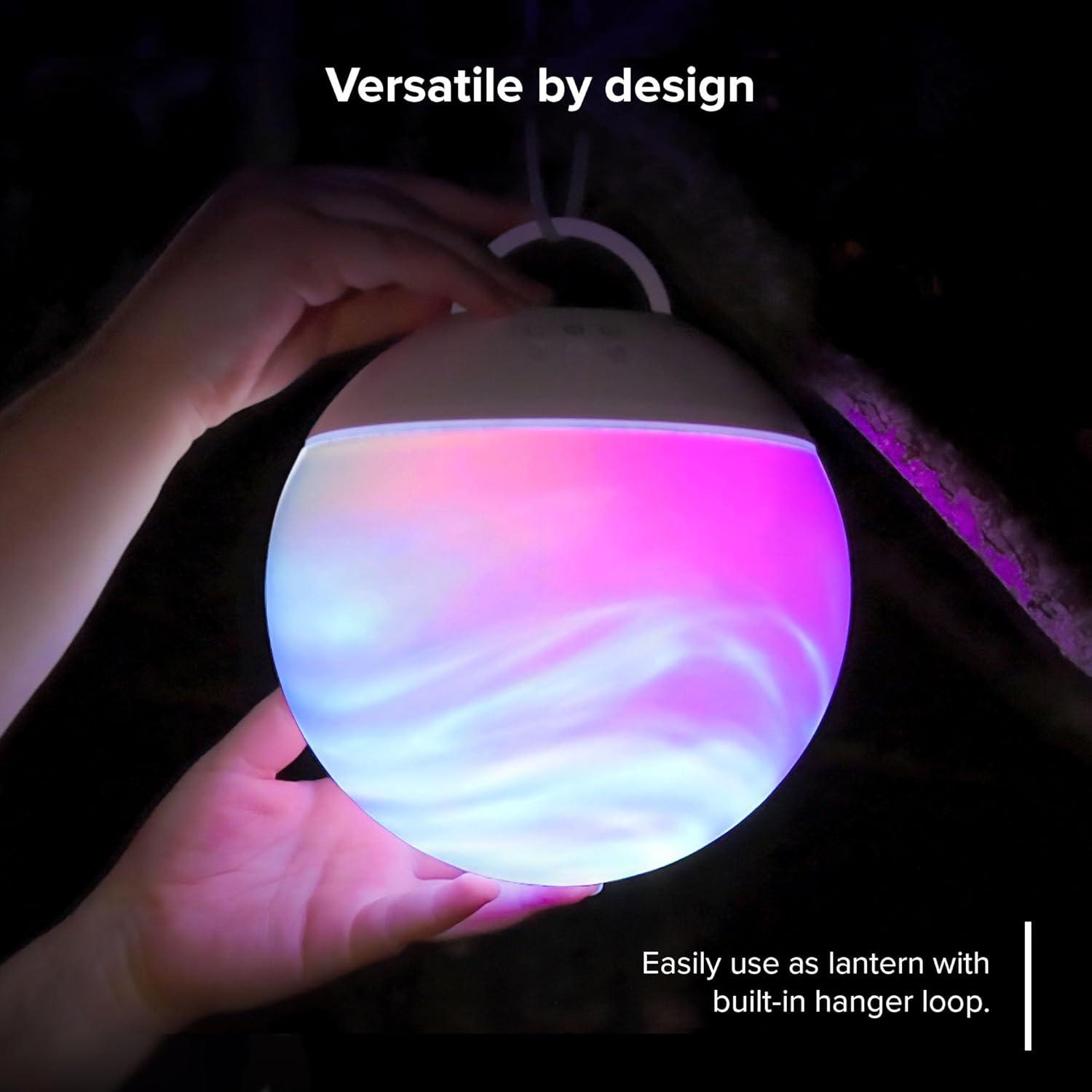 H2Orb Indoor/Outdoor Table Lamp - BlissLights: LED Night Light, Pool & Garden Aurora Effects