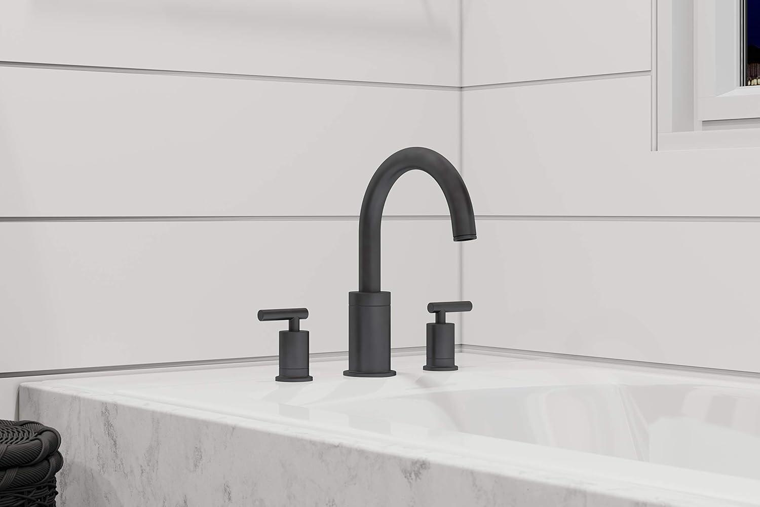 Contempra Double Handle Deck Mounted Roman Tub Faucet Trim