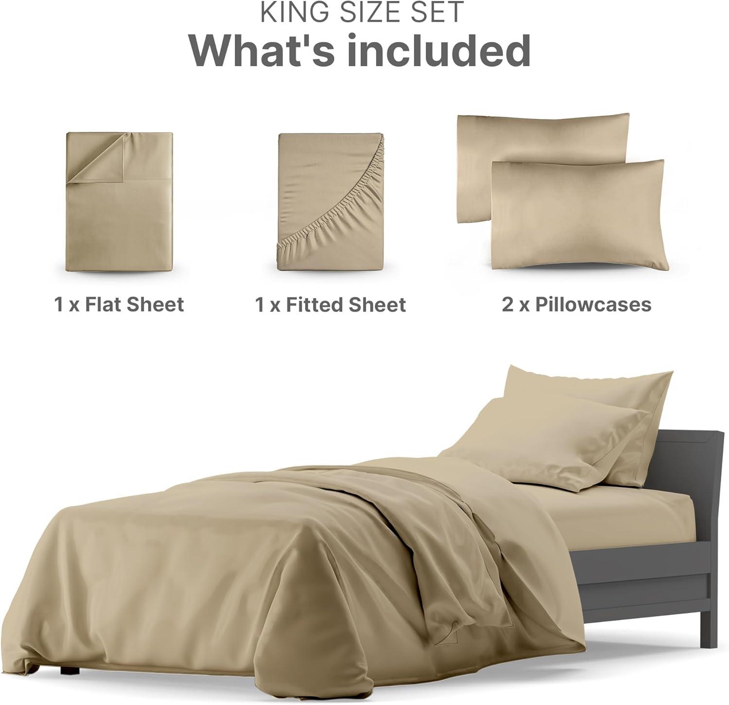 CGK Linens Hotel Quality 1000 Thread Count 100% Cotton Sheet Set