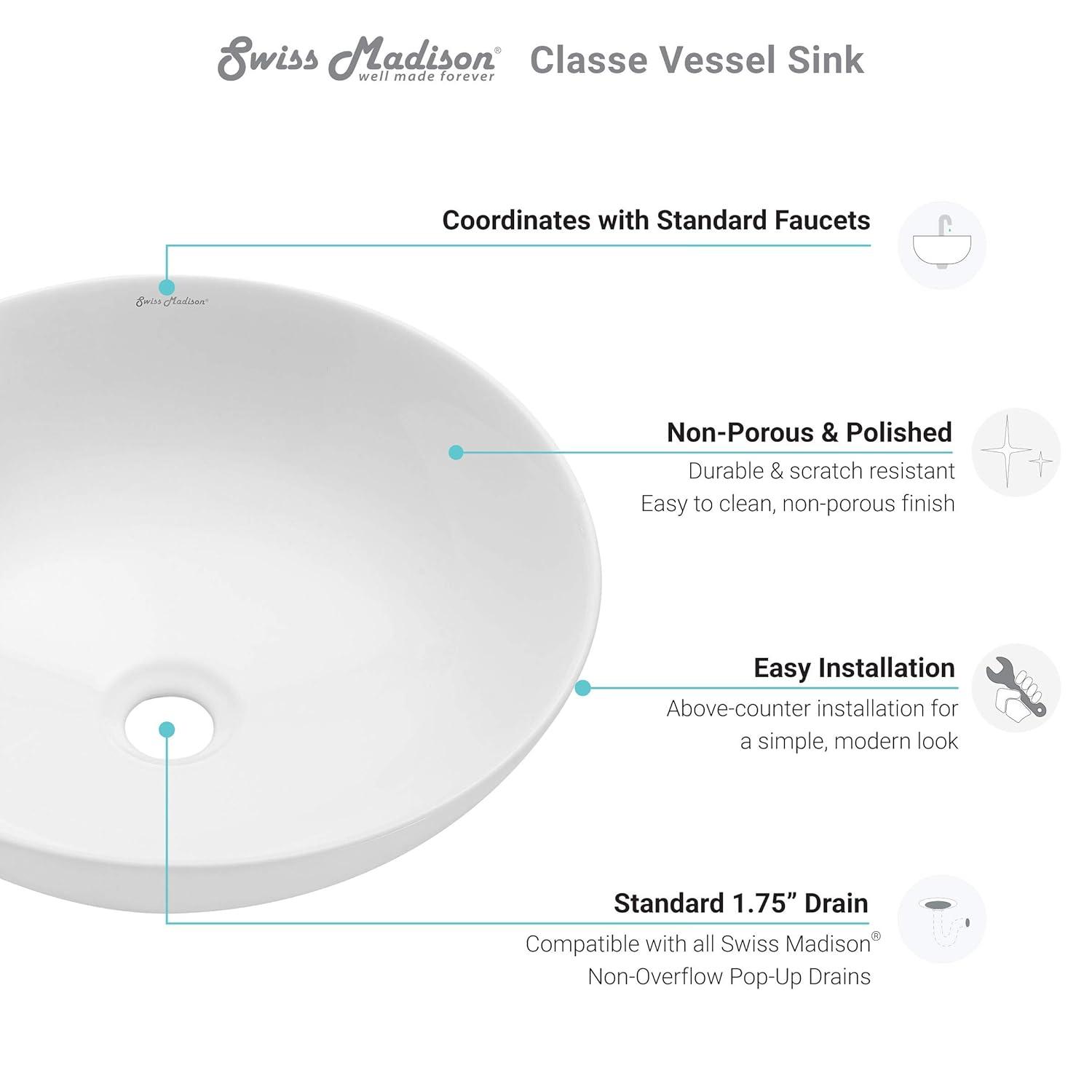Classe 16 Ceramic Sink