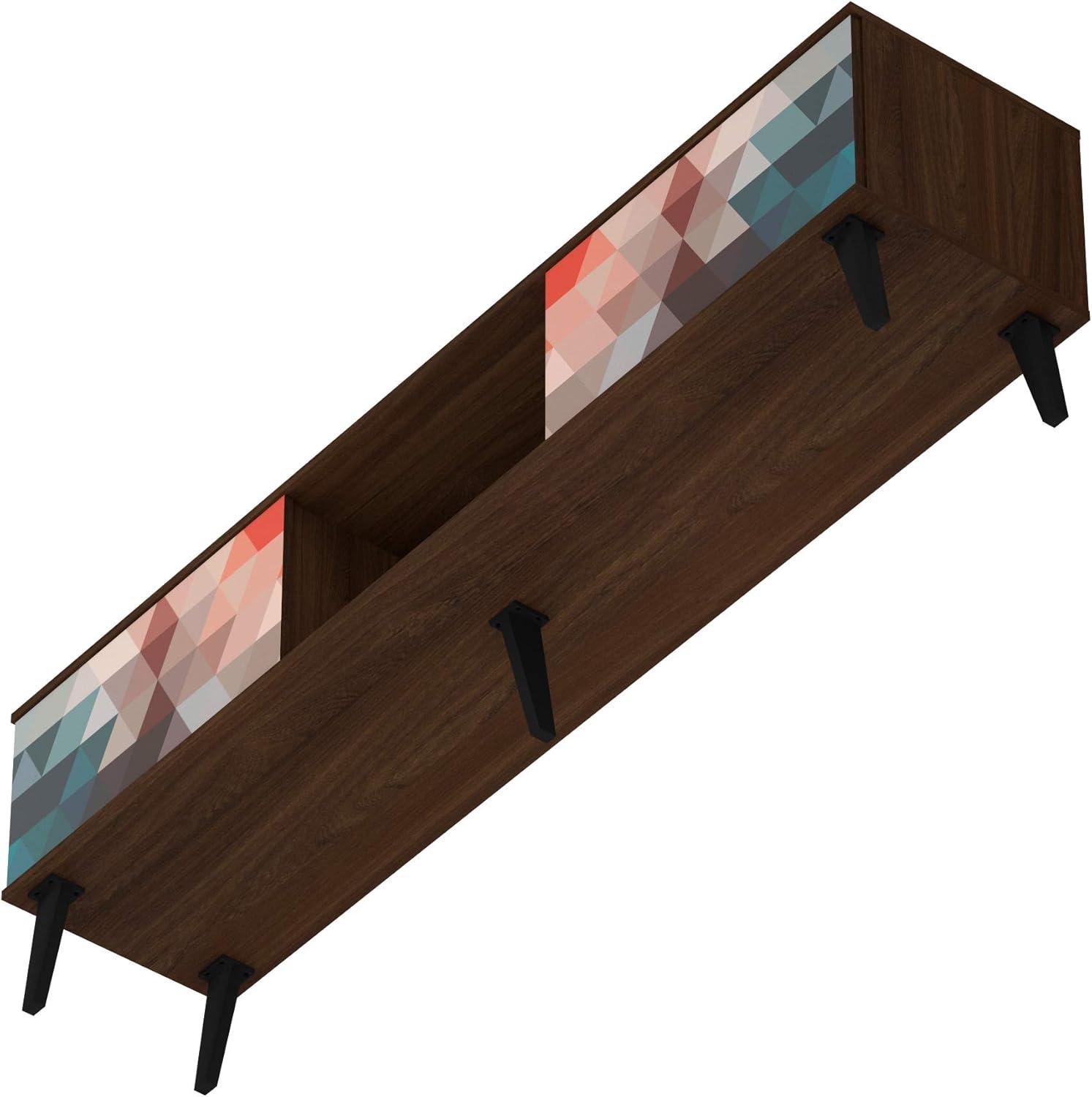 Doyers TV Stand for TVs up to 75" - Manhattan Comfort