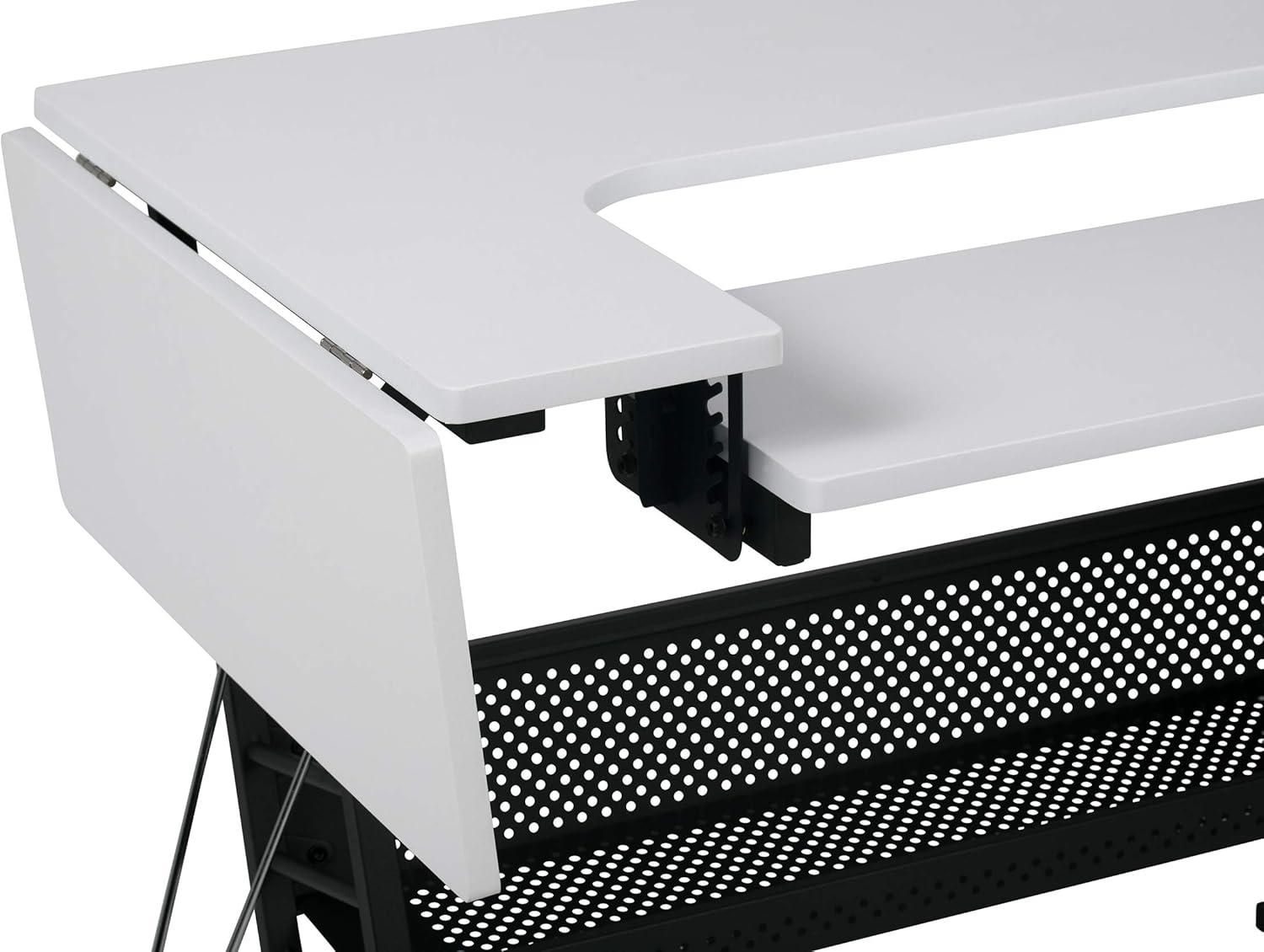 Sew Ready 60.25'' x 23.75'' Sewing Table with Sewing Machine Platform