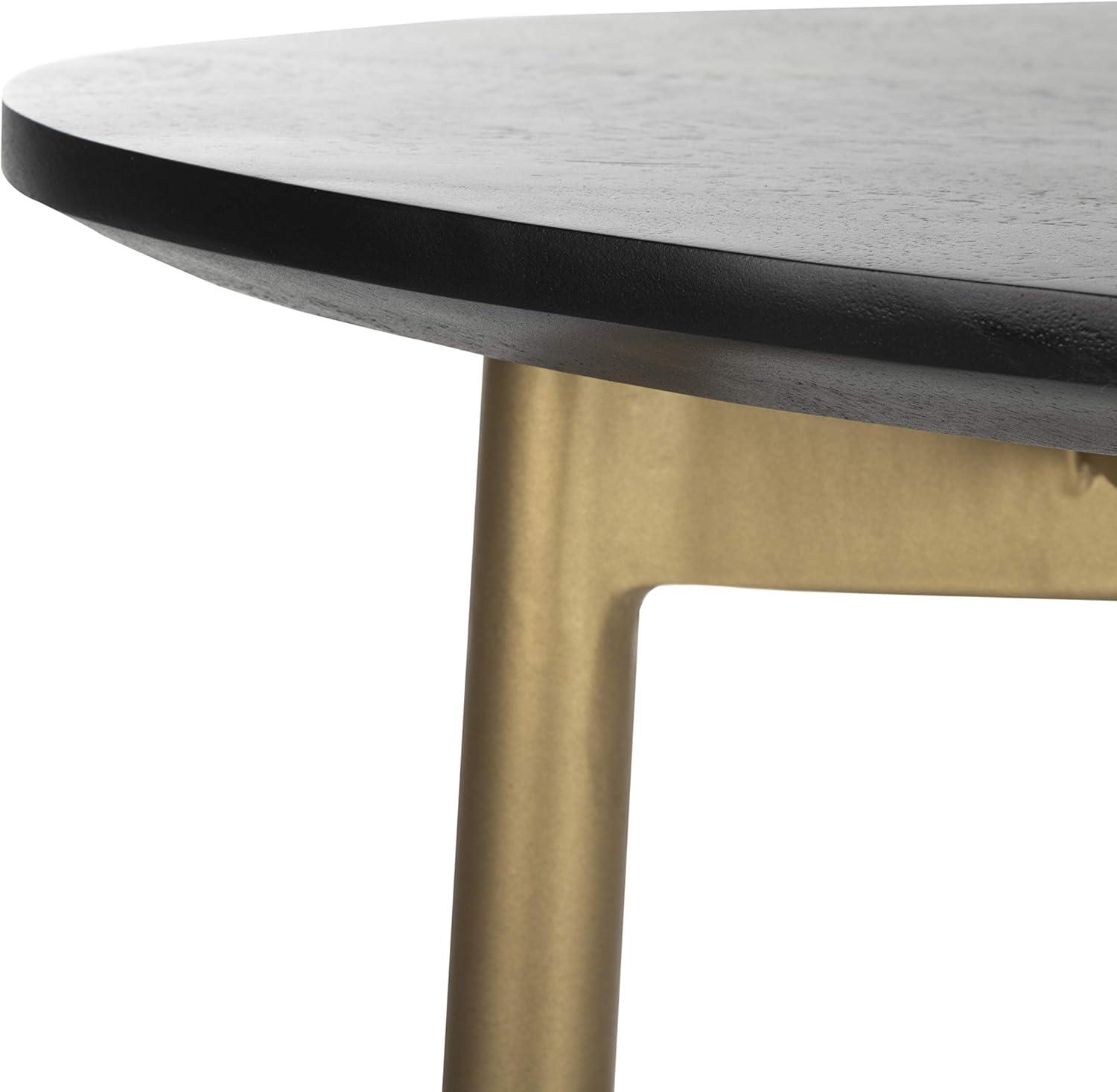Kaiya C-Table - ACC3703A - Black/Gold - Safavieh