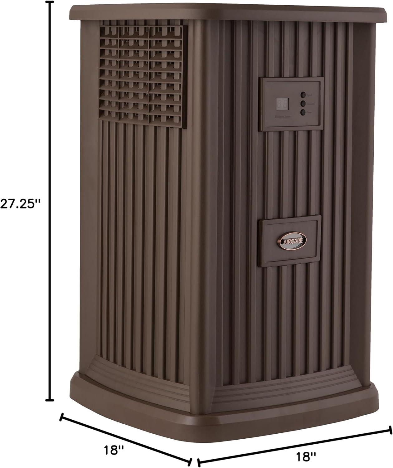 AIRCARE Style Nutmeg Whole House Pedestal Evaporative Humidifier for 2400 Square Feet