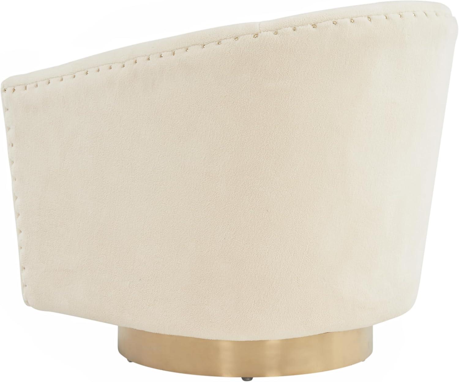 Skye Upholstered Swivel Barrel Chair