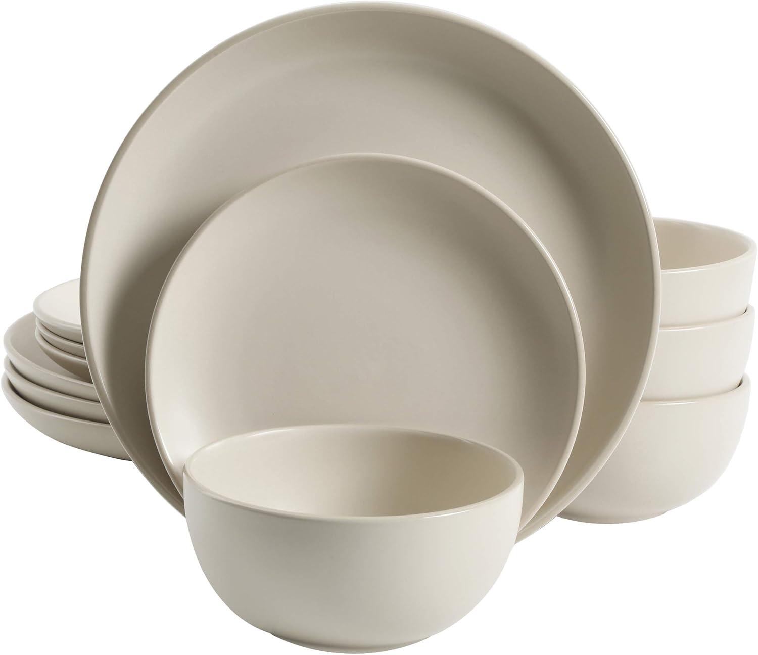 Rockaway 12 Piece Dinnerware Set