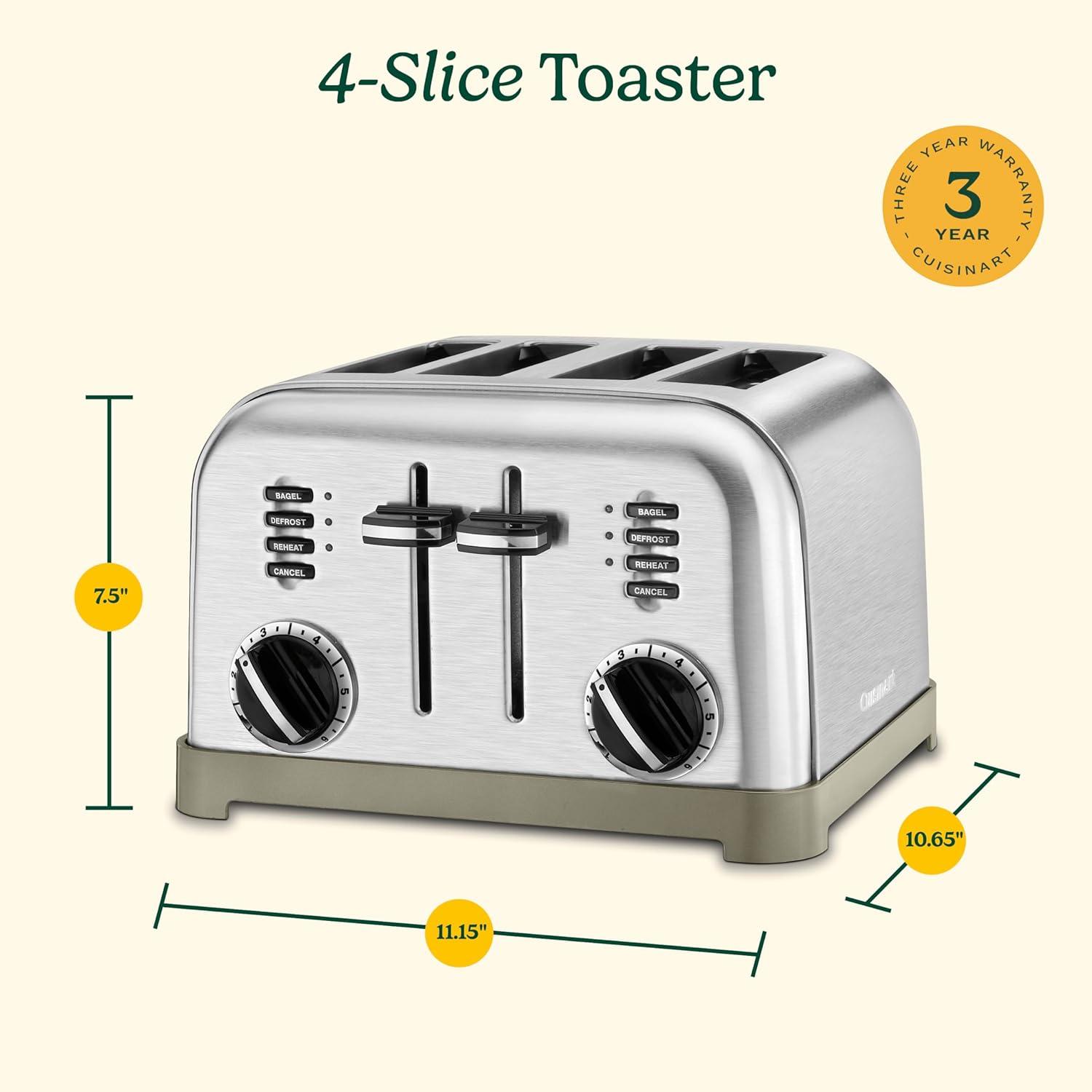 Cuisinart 4 Slice Toaster