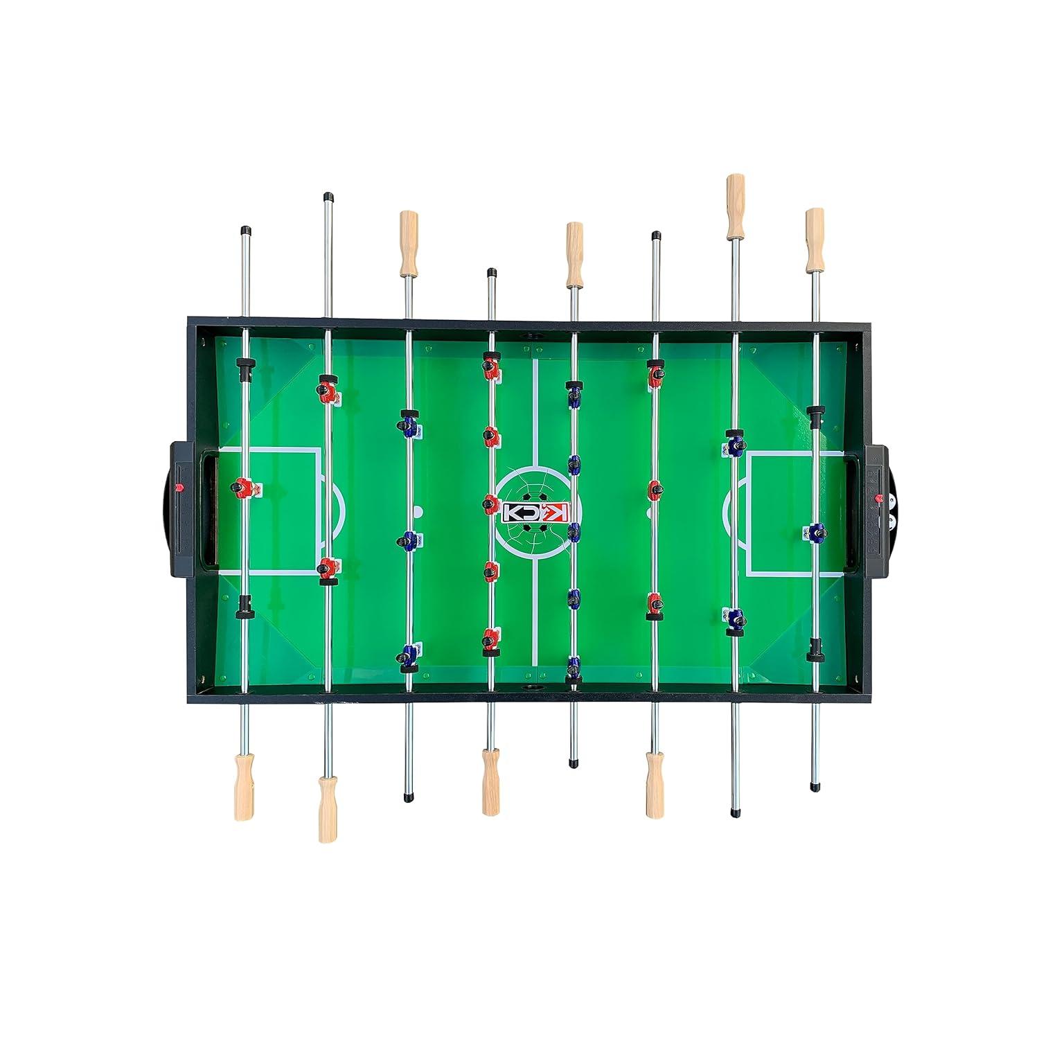 KICK Foosball Tables KICK Hexad 48″ 6-in-1 Multi Game Table Combo Arcade Set for Home, Game Room, Friends & Family