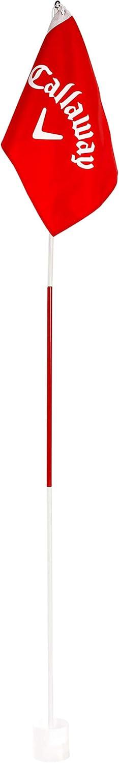 Callaway Golf Closest To The Pin Game Flagpole & Cup Set Red Putting Aids New