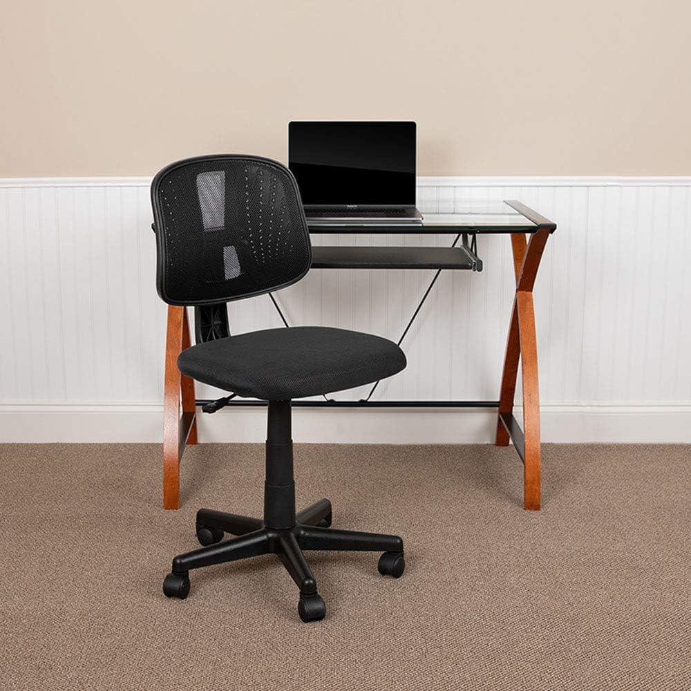 Flash Furniture Flash Fundamentals Mid-Back Mesh Swivel Task Office Chair with Pivot Back