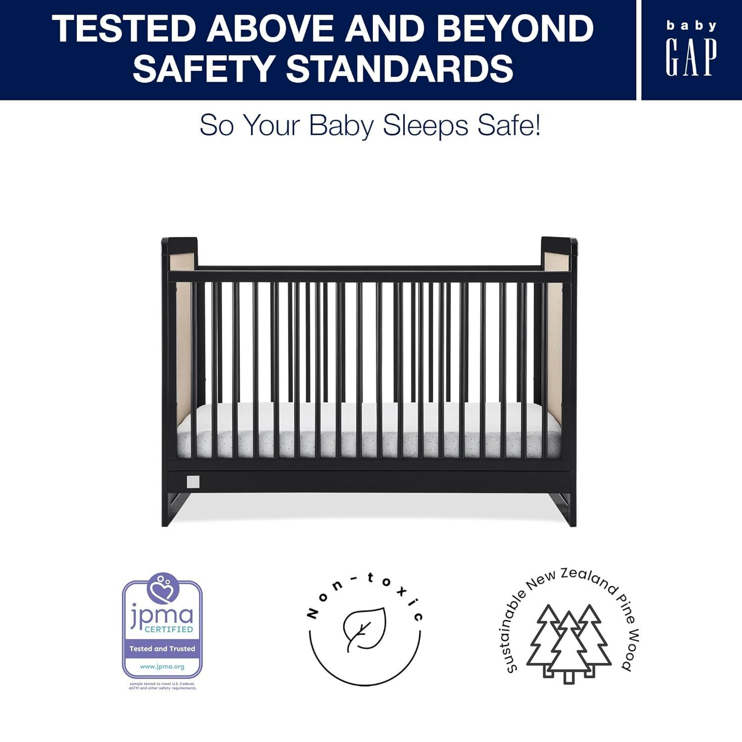 babyGap Liam 4-In-1 Convertible Crib - Greenguard Gold Certified