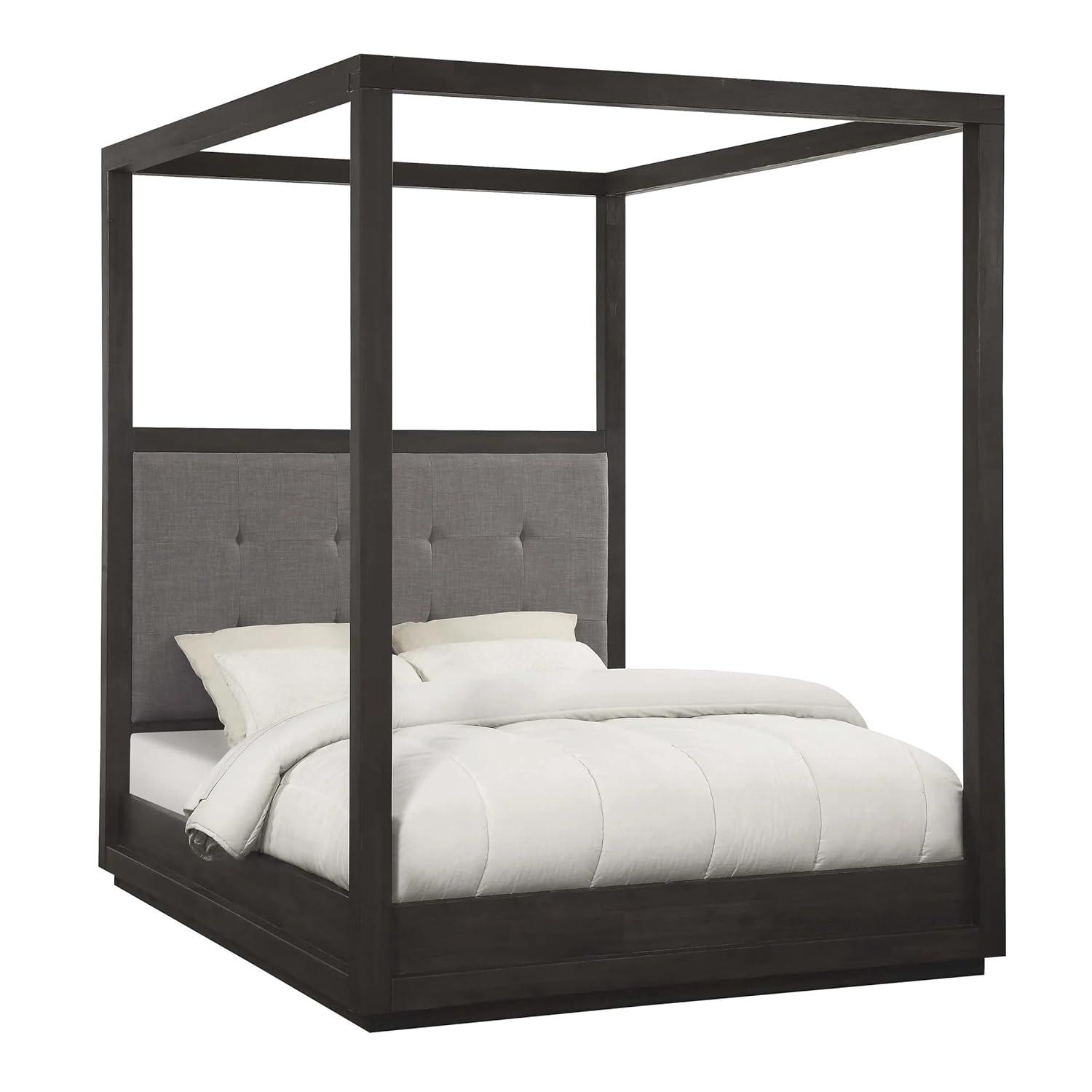 Eloise Upholstered Canopy Bed