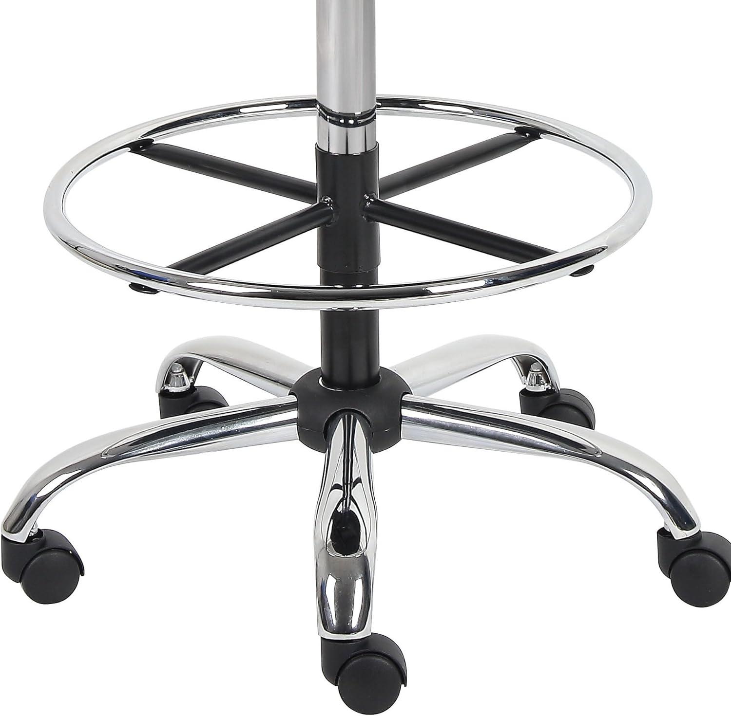 Medical/Drafting Stool with Back Cushion - Boss Office Products