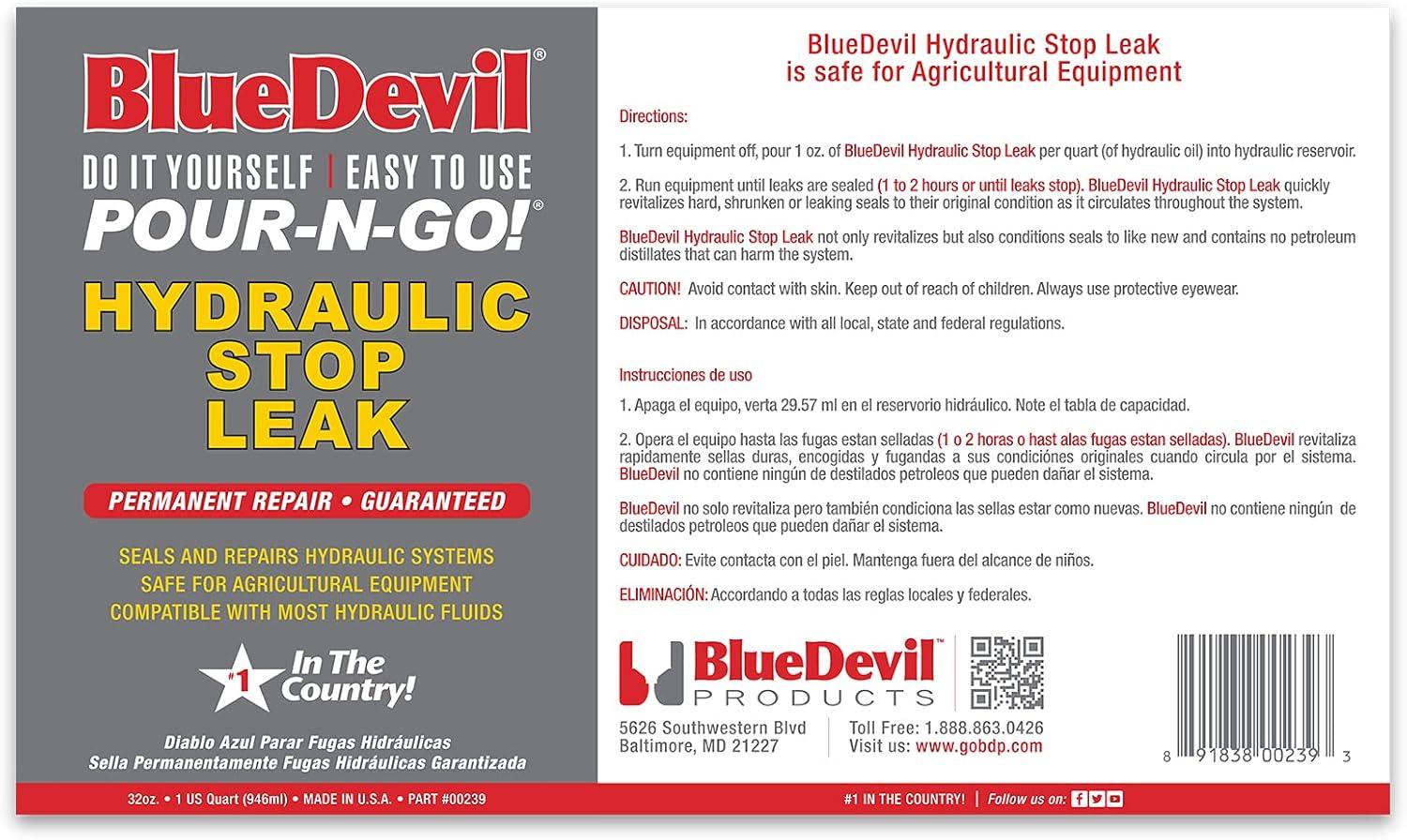 Blue Devil  32oz Hydraulic Stop Leak
